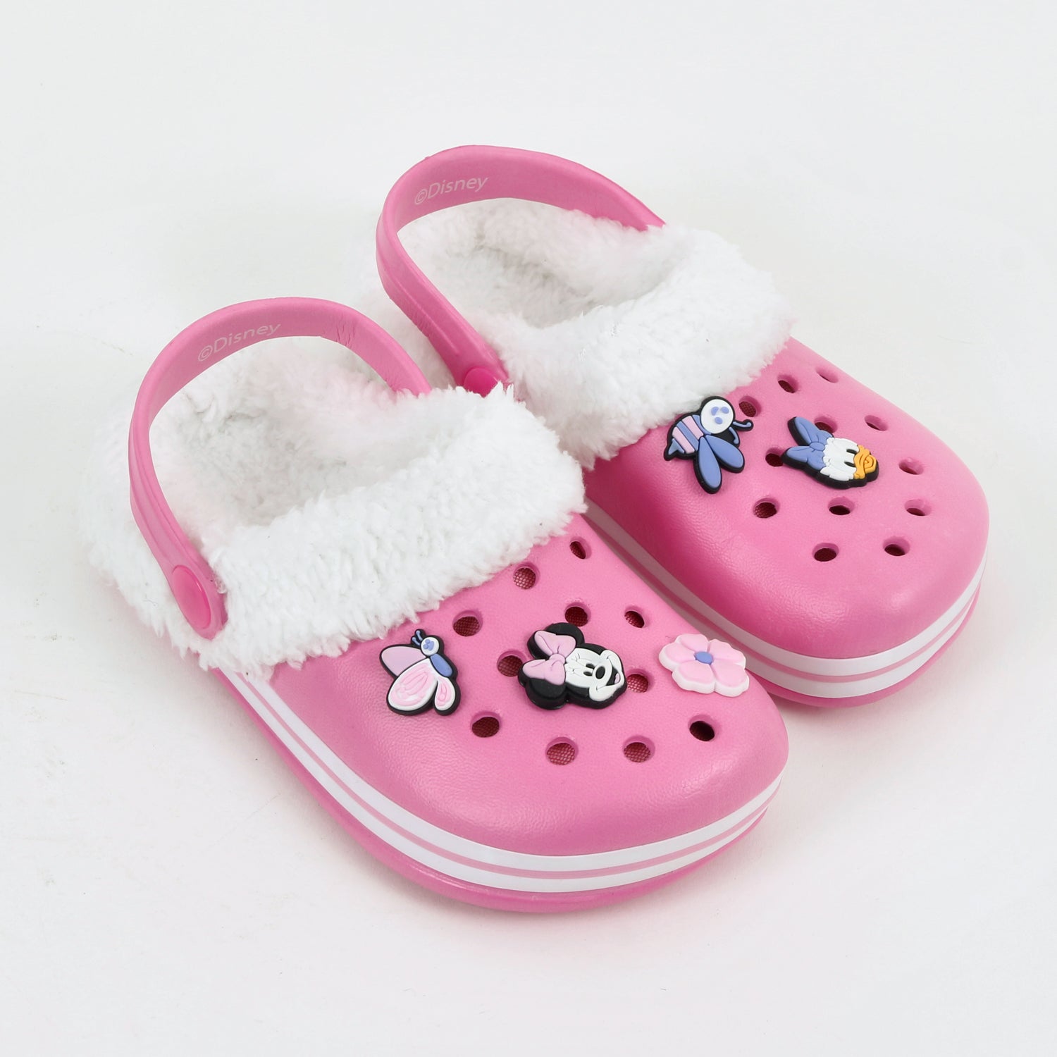 Zueco de Eva Niña Chiporro Pins Minnie Rosado Disney - Zuecos Chile | The Brands Club cl