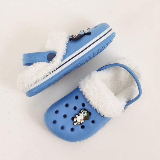 Zueco de Eva Niño Chiporro Pins Fútbol Azul Bluey - Zuecos Chile | The Brands Club cl