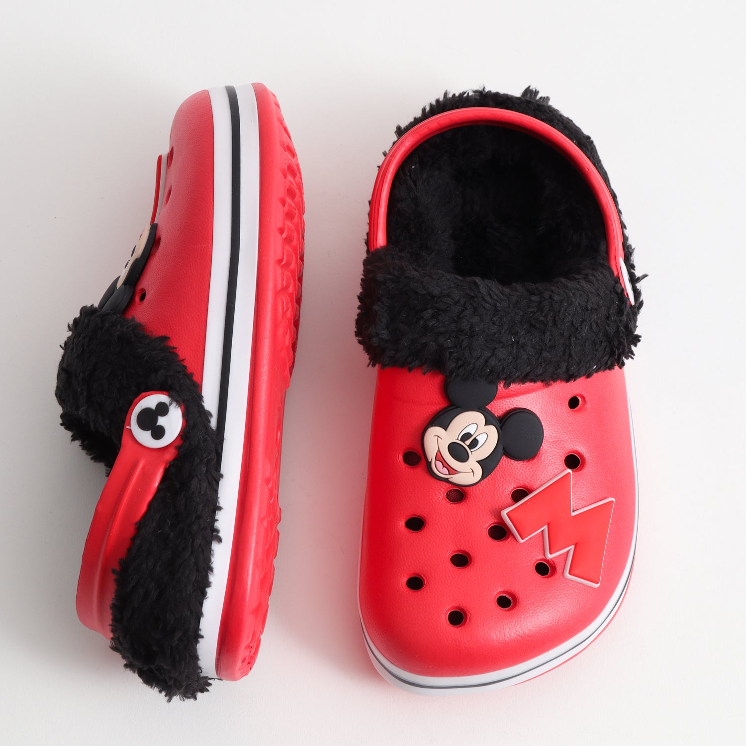 Zueco de Eva Niño Chiporro Pins Mickey Rojo Disney - Zuecos Chile | The Brands Club cl