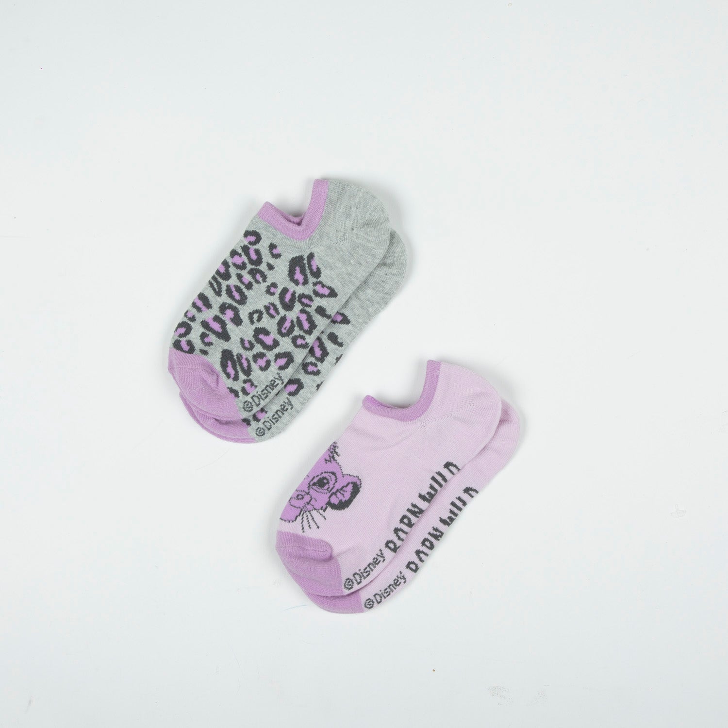 Pack Calcetines Mujer El Rey León Animal Print Morado Disney