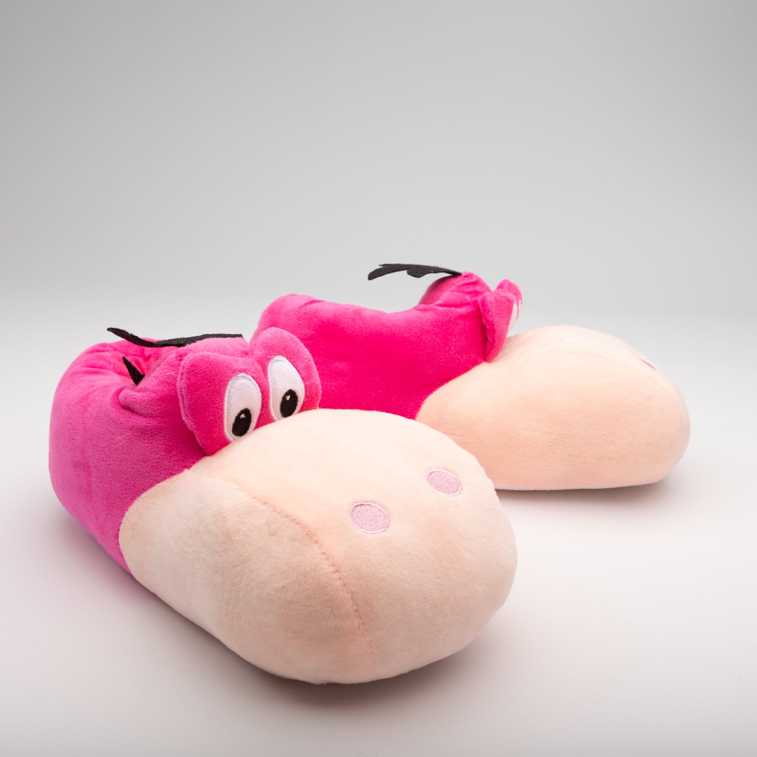 Pantufla 3D Mujer Dinosaurio Morado Los Picapiedra