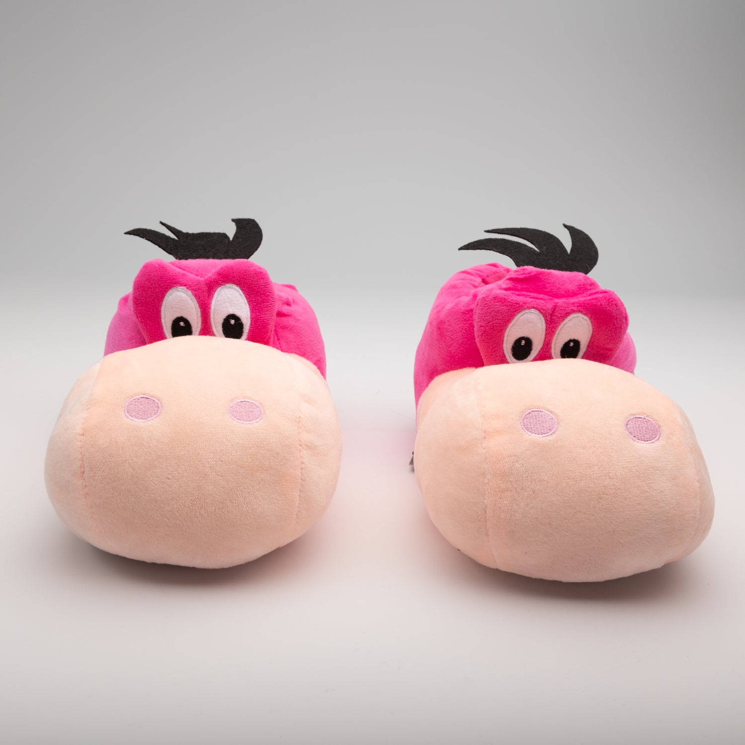 Pantufla 3D Mujer Dinosaurio Morado Los Picapiedra