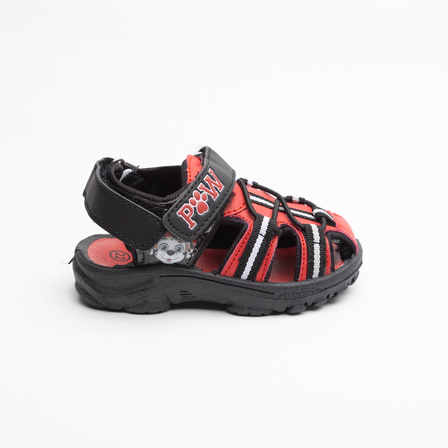 Sandalia Niño Bombero Paw Patrol Negro