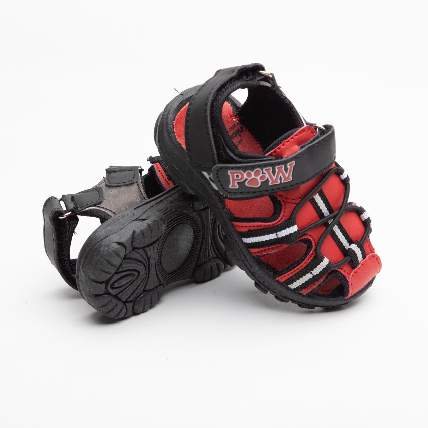 Sandalia Niño Bombero Paw Patrol Negro