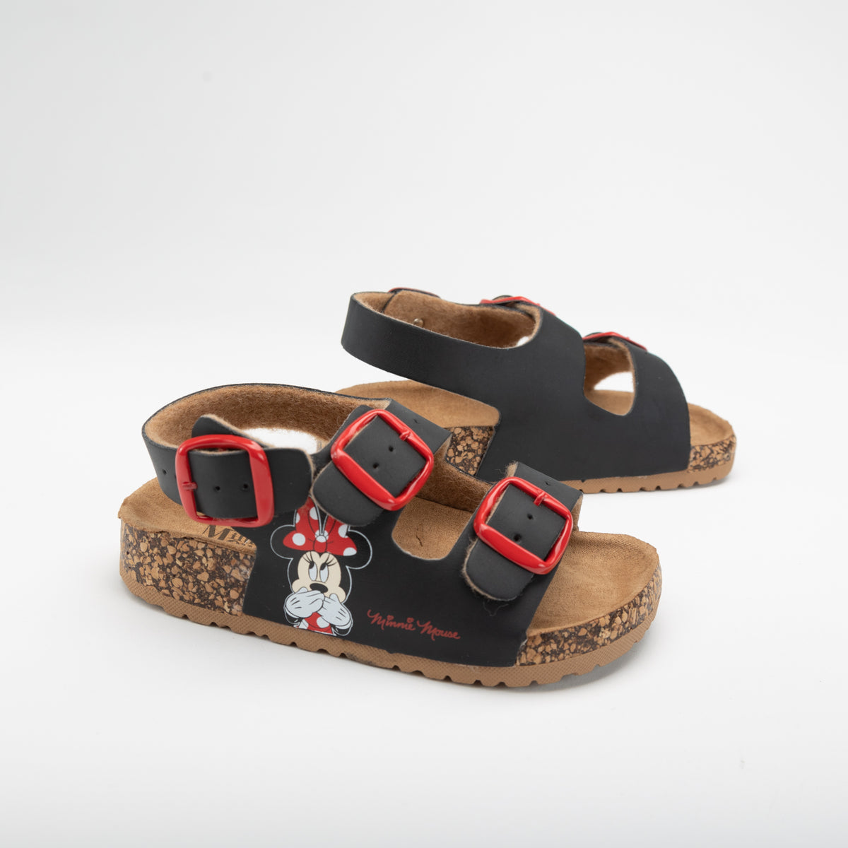 Sandalias Niña Minnie Ups! Negro Disney