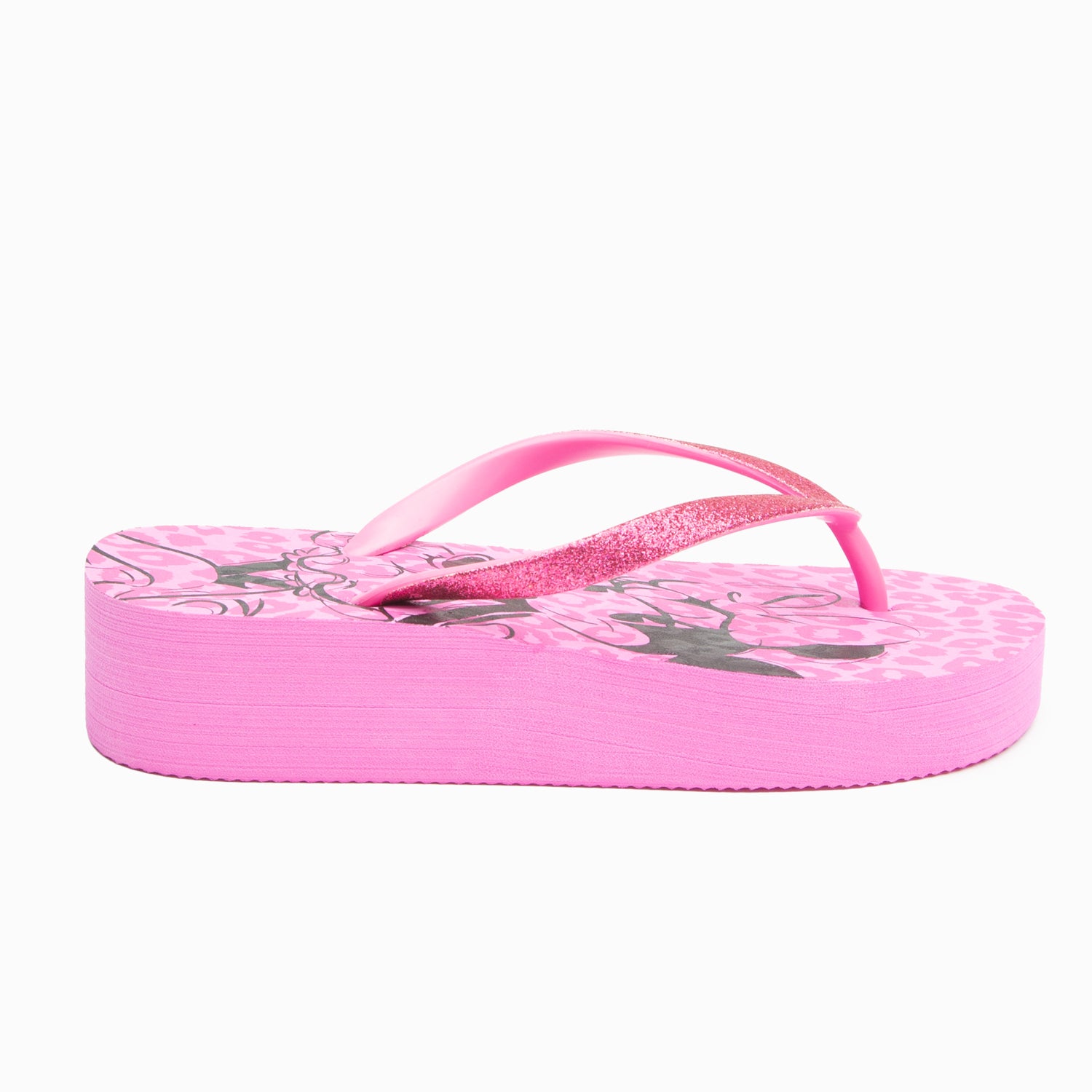 Sandalias Niña Minnie Glitter Rosado Disney