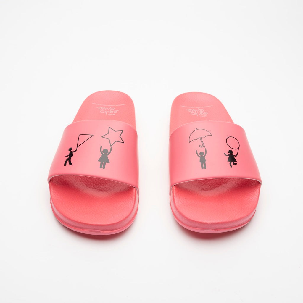 Sandalias Mujer Total Pink Rosado Juegos del Calamar