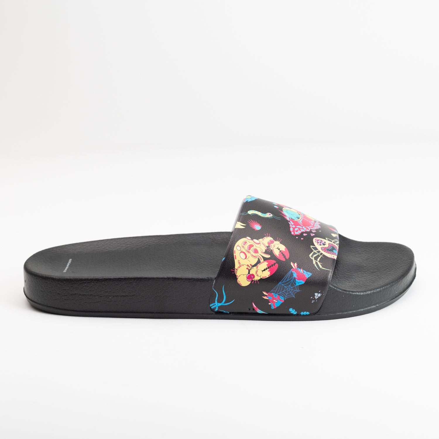 Sandalias Hombre Just them Negro Rick and Morty