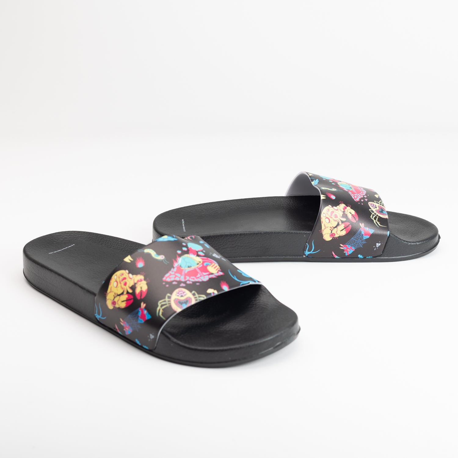 Sandalias Hombre Just them Negro Rick and Morty