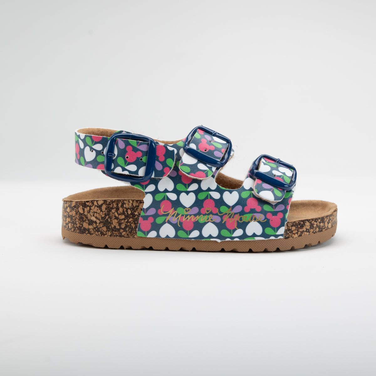 Sandalias Niña Minnie Flowers Azul Disney