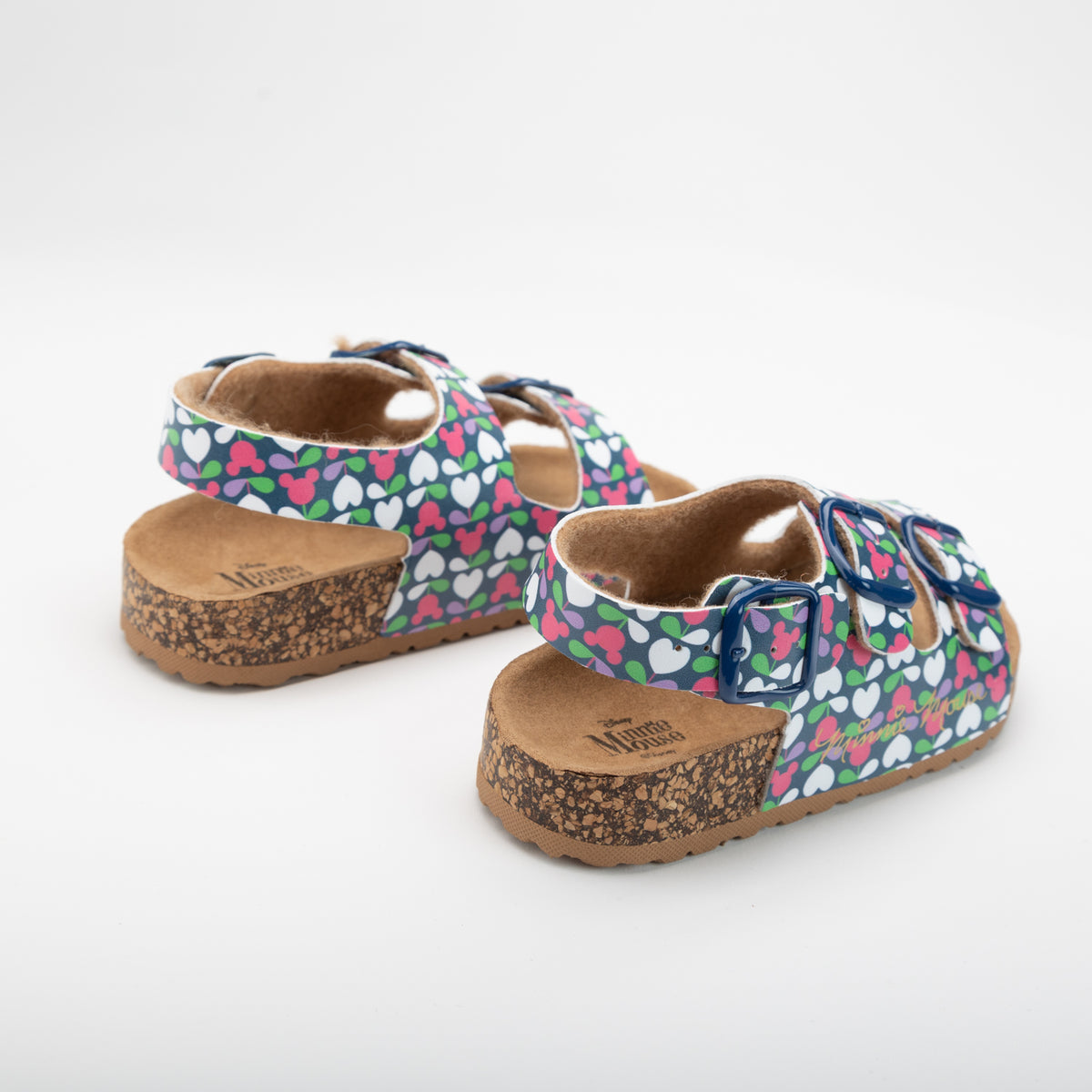 Sandalias Niña Minnie Flowers Azul Disney
