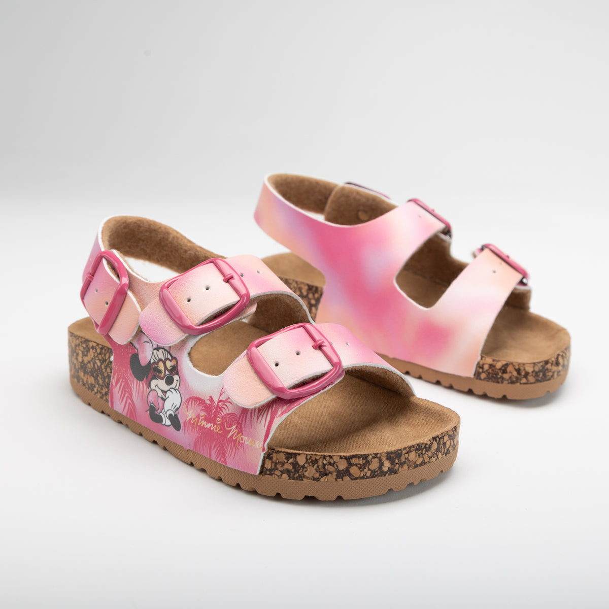 Sandalias Niña Minnie Beach Rosado Disney