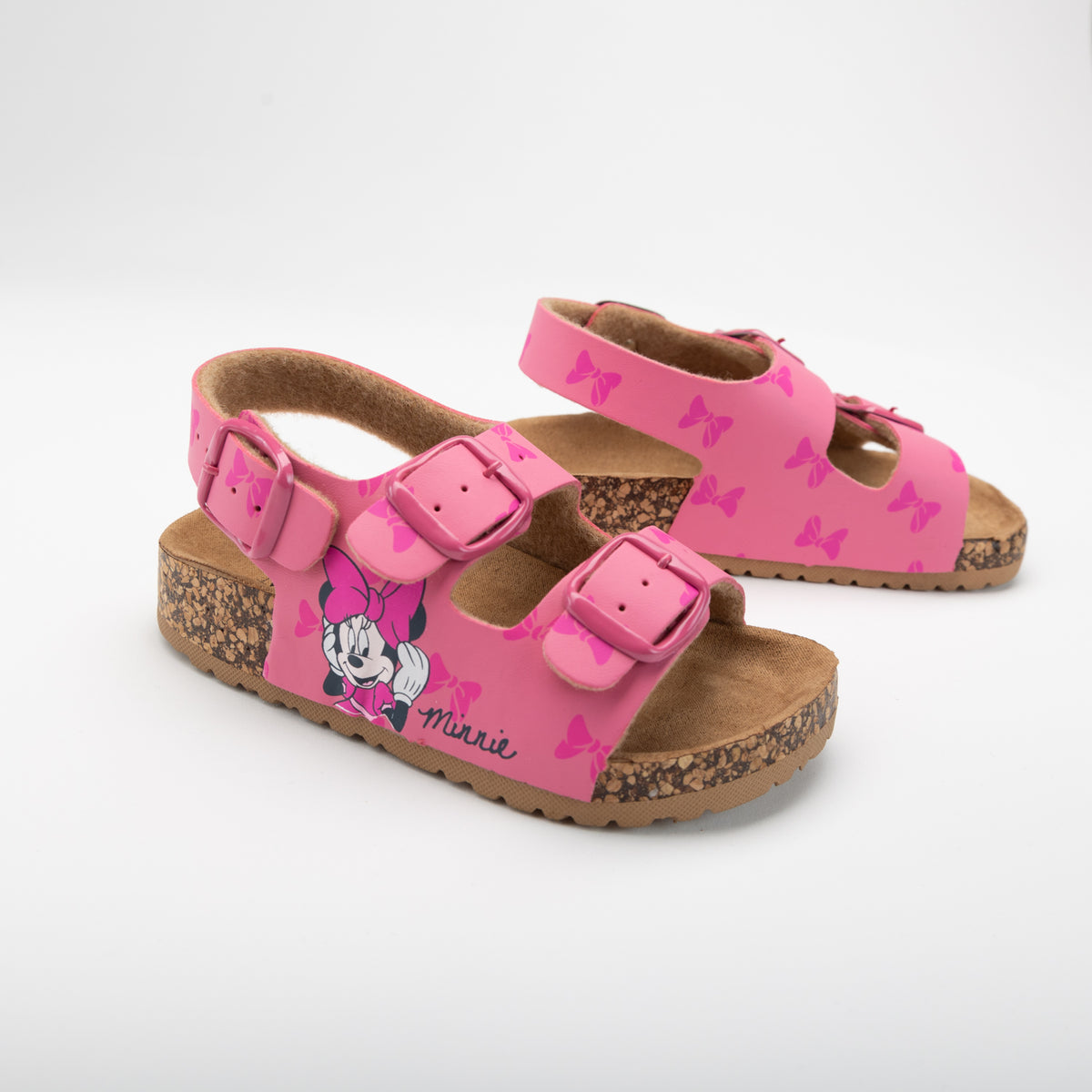 Sandalias Niña Minnie Hello Rosado Disney