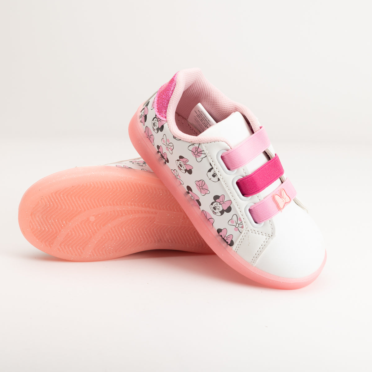 Zapatillas Niña Minnie Brillo Rosado Disney