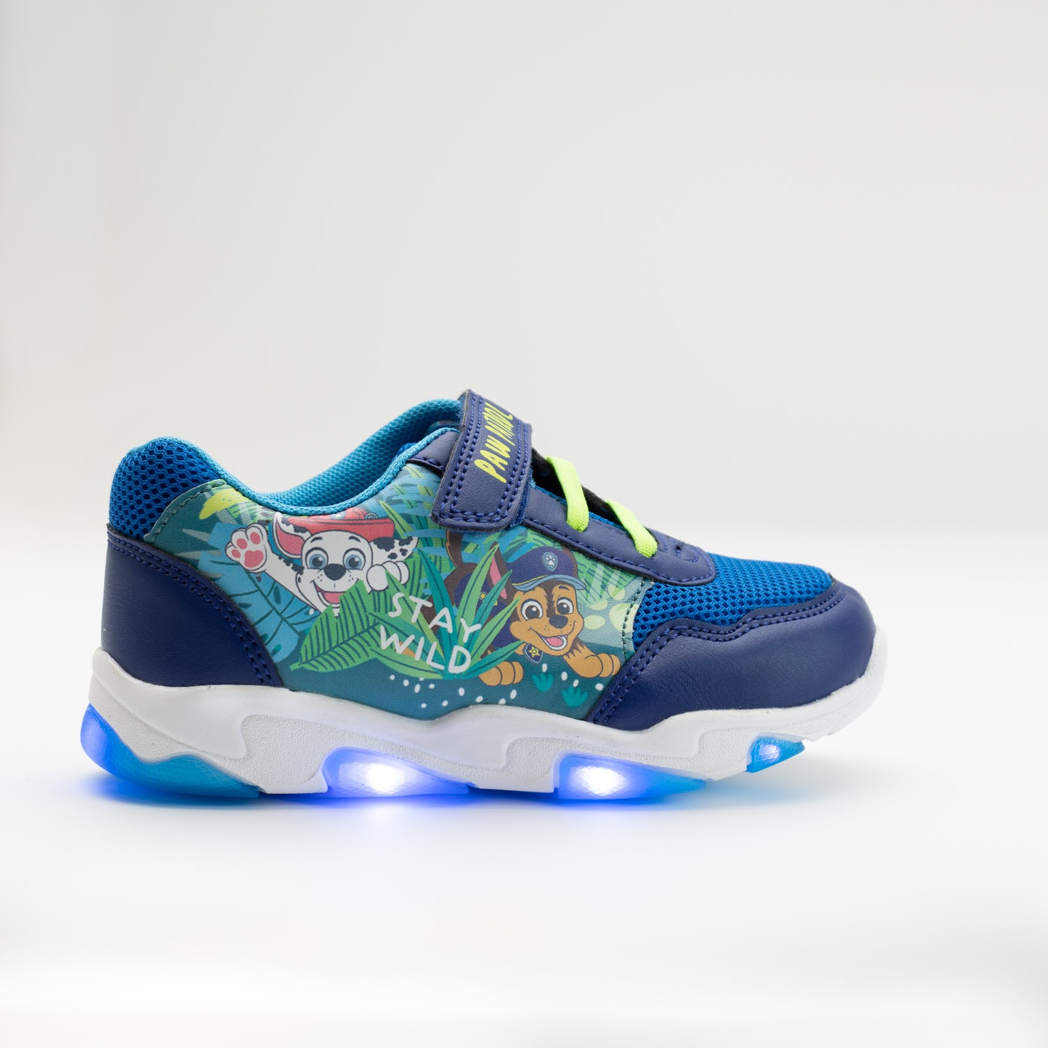 Zapatilla Luces Niño Chase Stay Wild Azul Paw Patrol