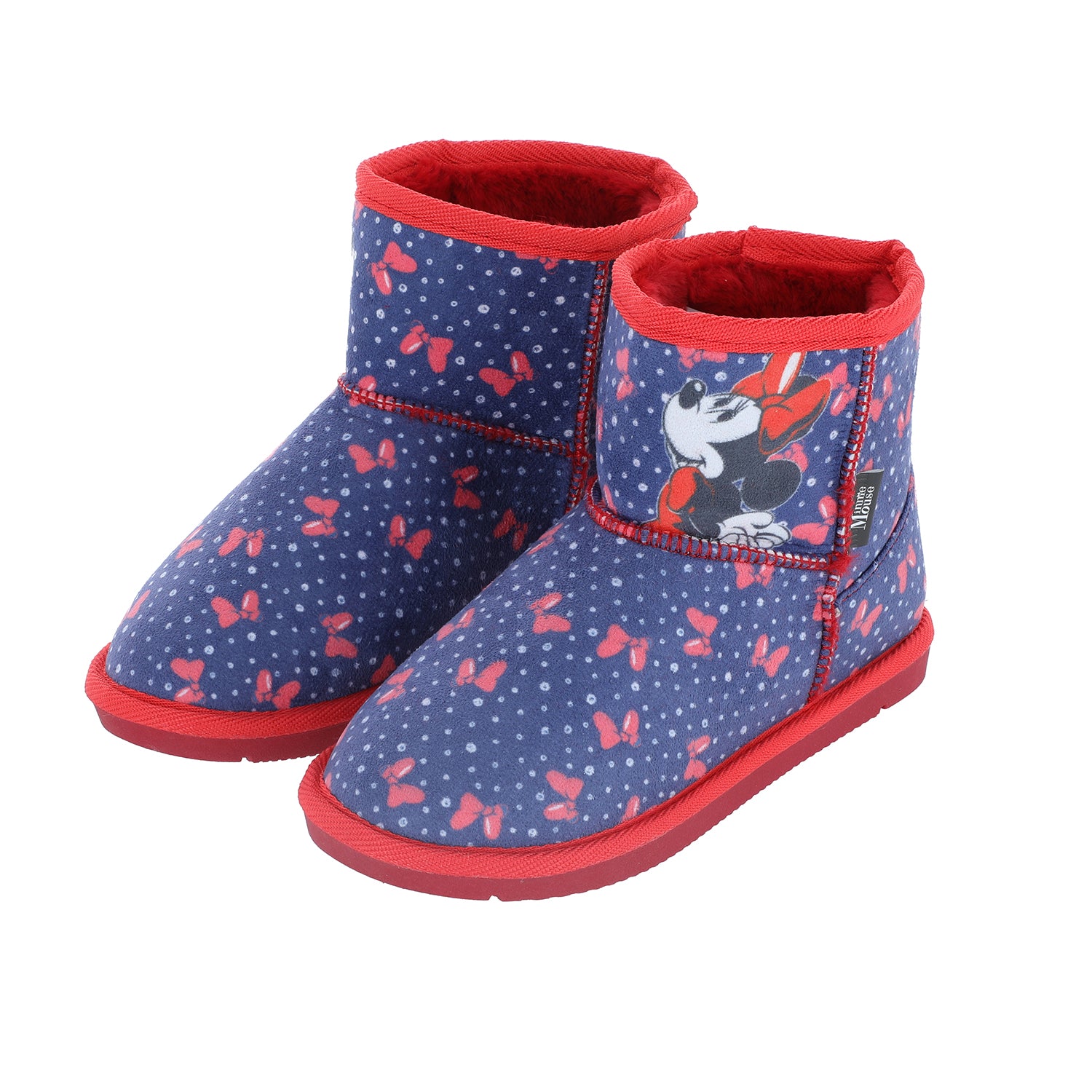 Bota Chiporro Niña Minnie Loved Azul Disney