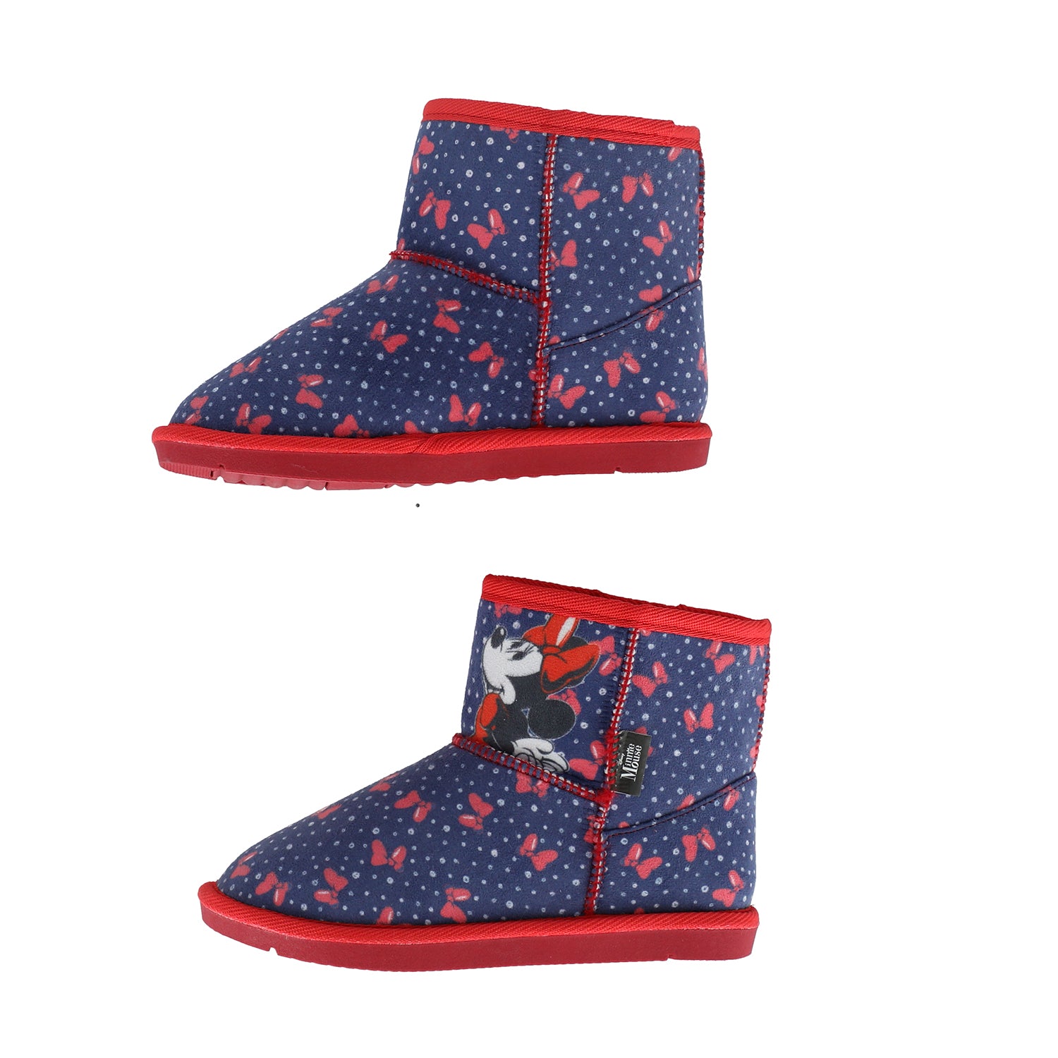 Bota Chiporro Niña Minnie Loved Azul Disney