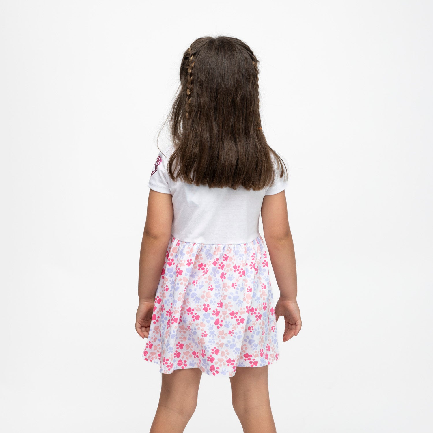 Vestido Niña Skye Corazon Blanco Paw Patrol