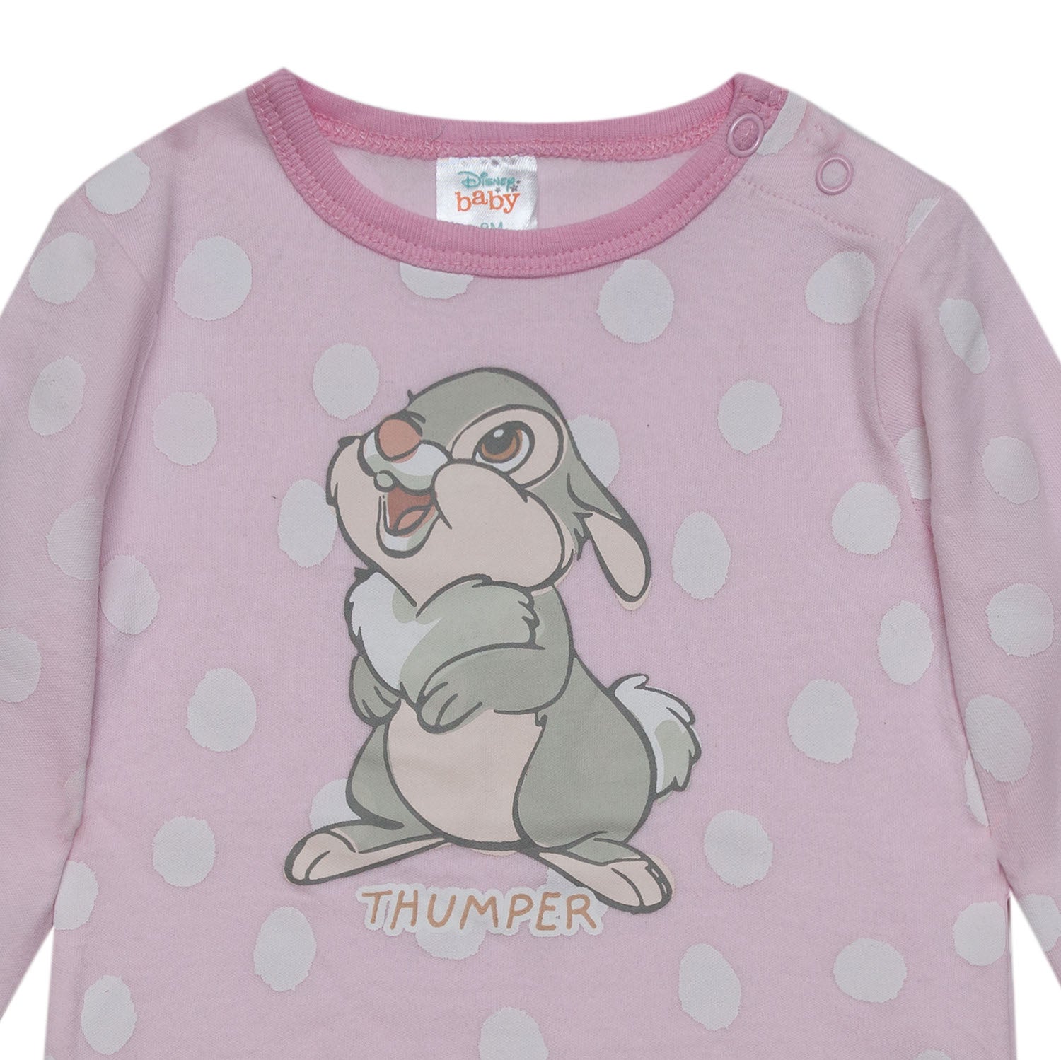 Set Bebe Bambi Happy Tambor Rosado Disney