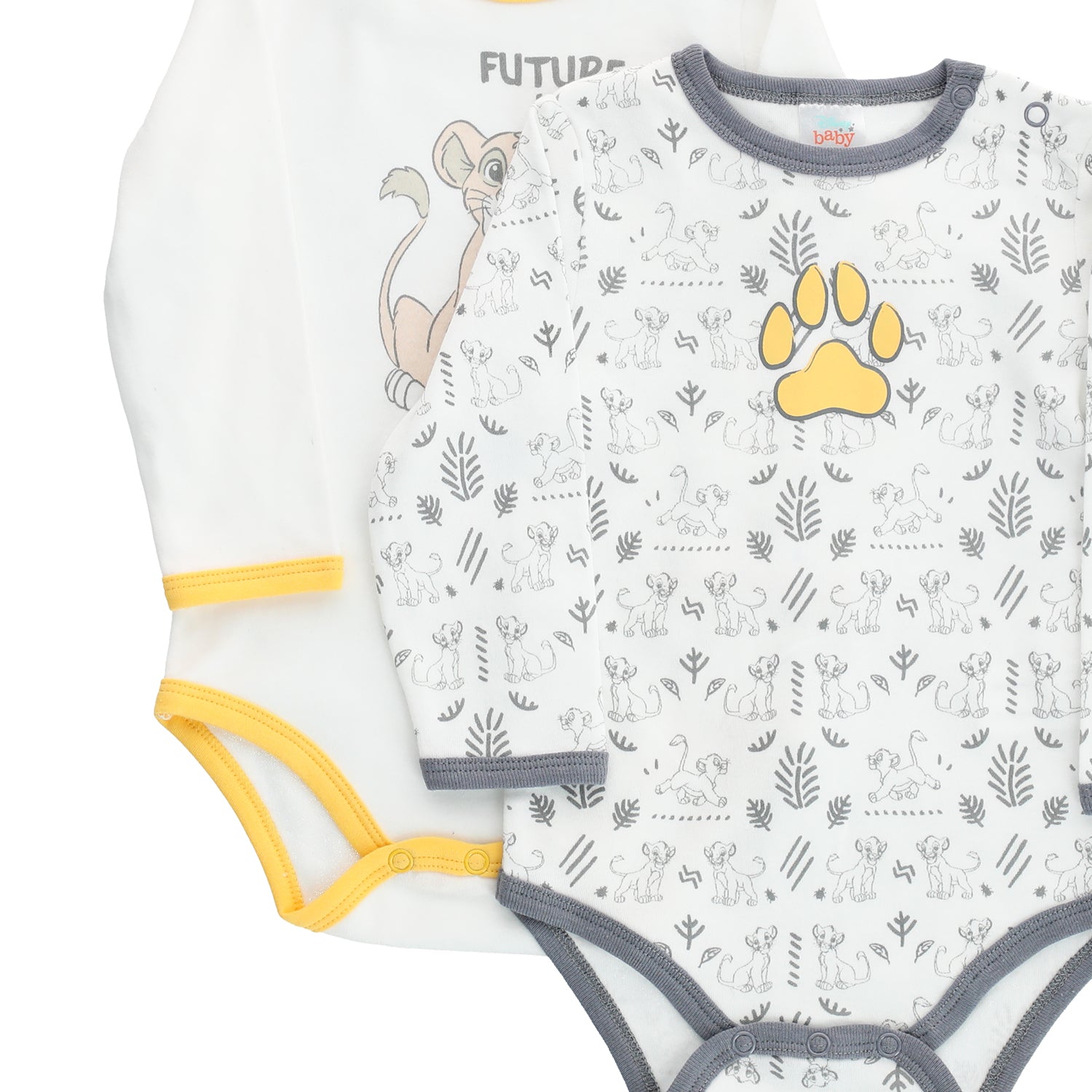 Pack Body Bebe Rey León Future Azul Disney
