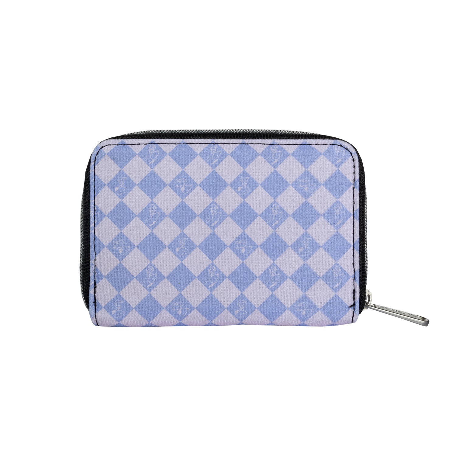 Billetera Mujer Cuadros Celeste Snoopy