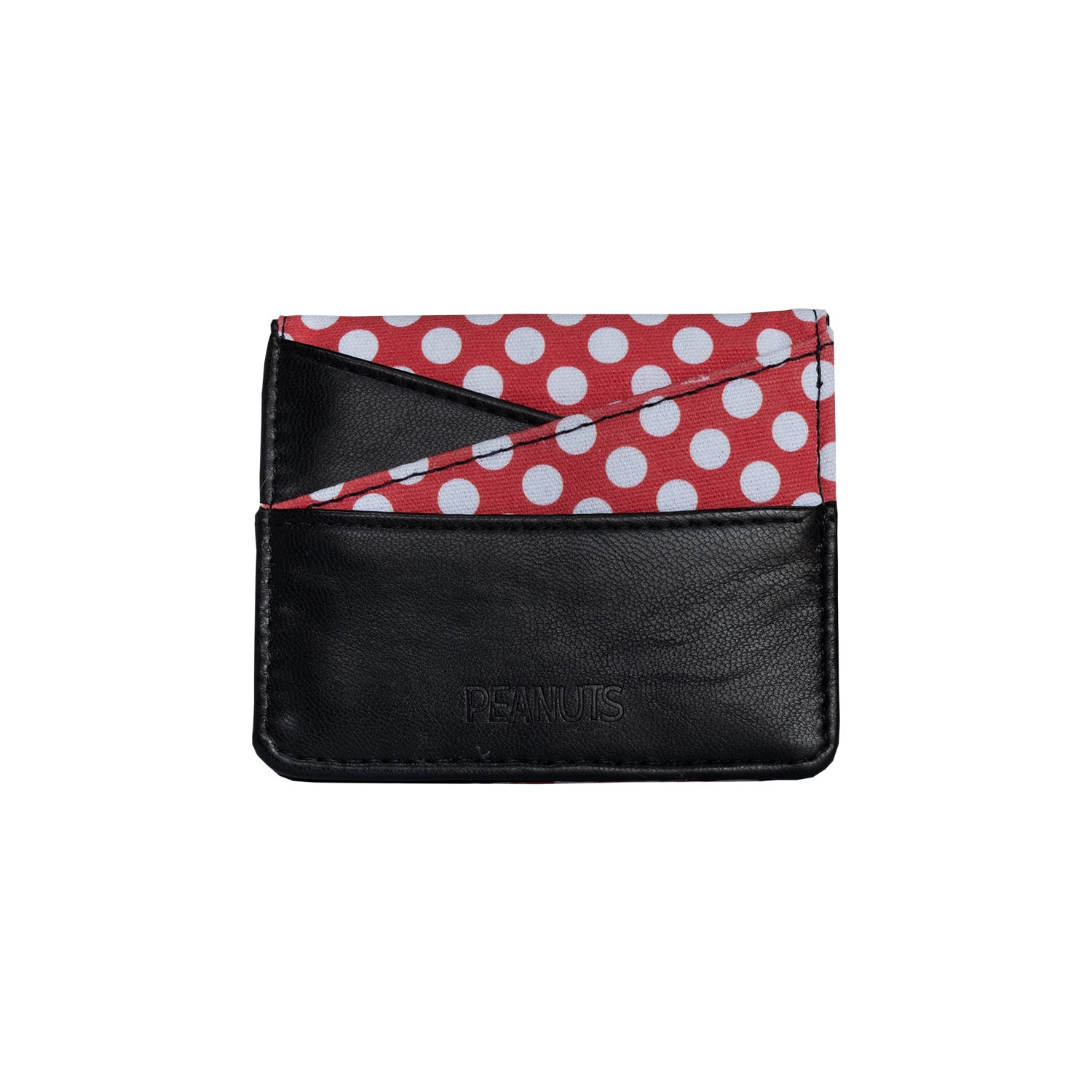 Billetera Mujer Dots Rojo Snoopy