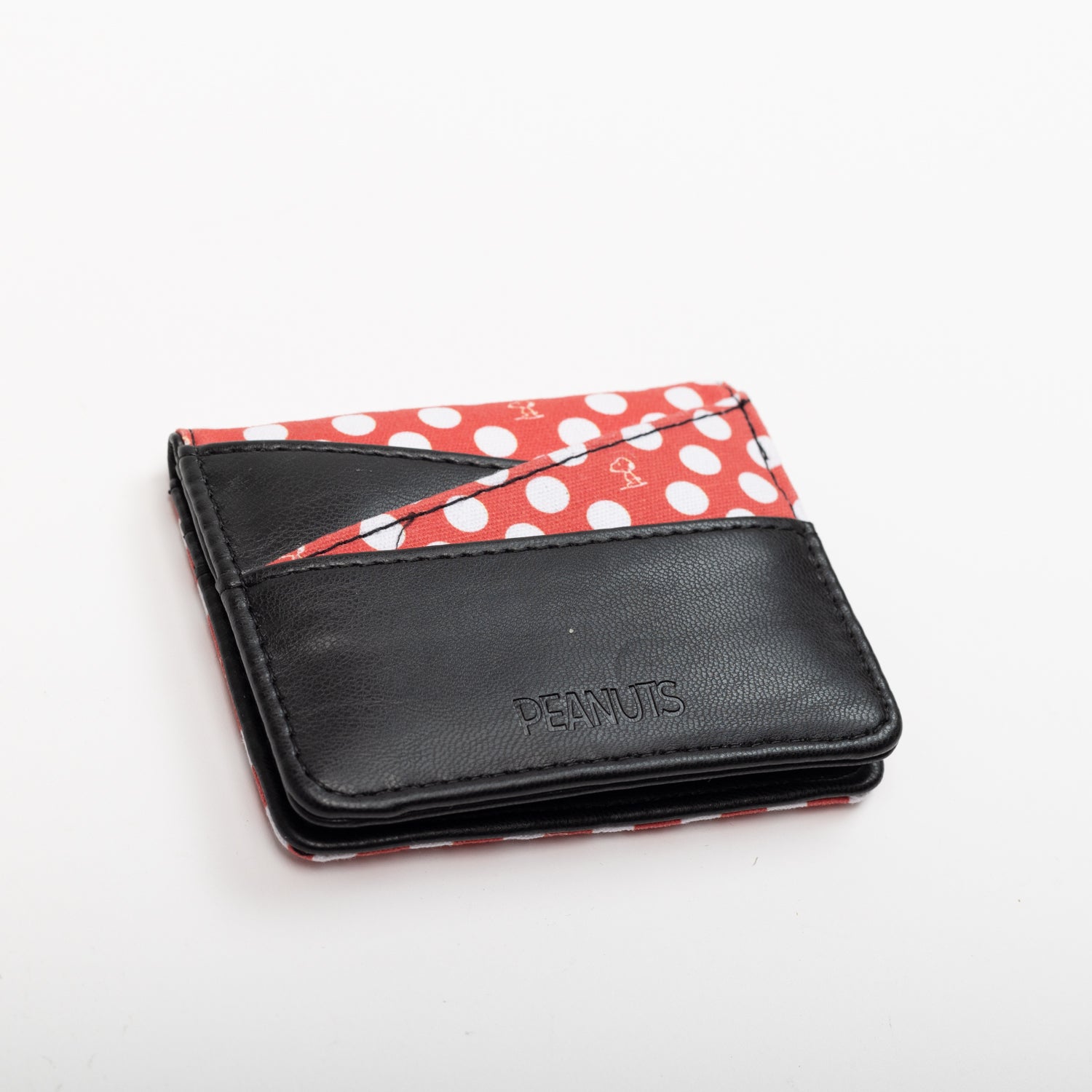 Billetera Mujer Dots Rojo Snoopy