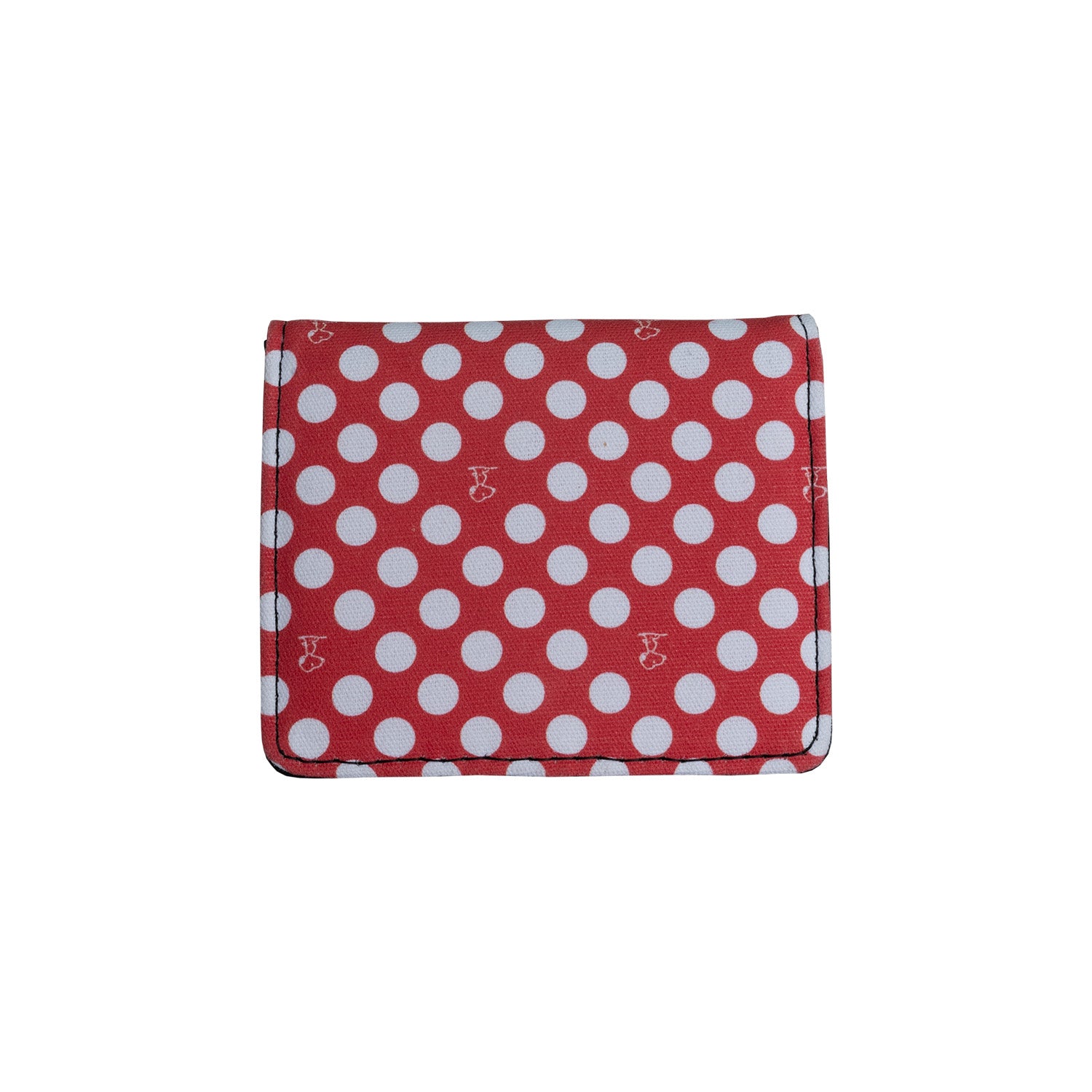Billetera Mujer Dots Rojo Snoopy