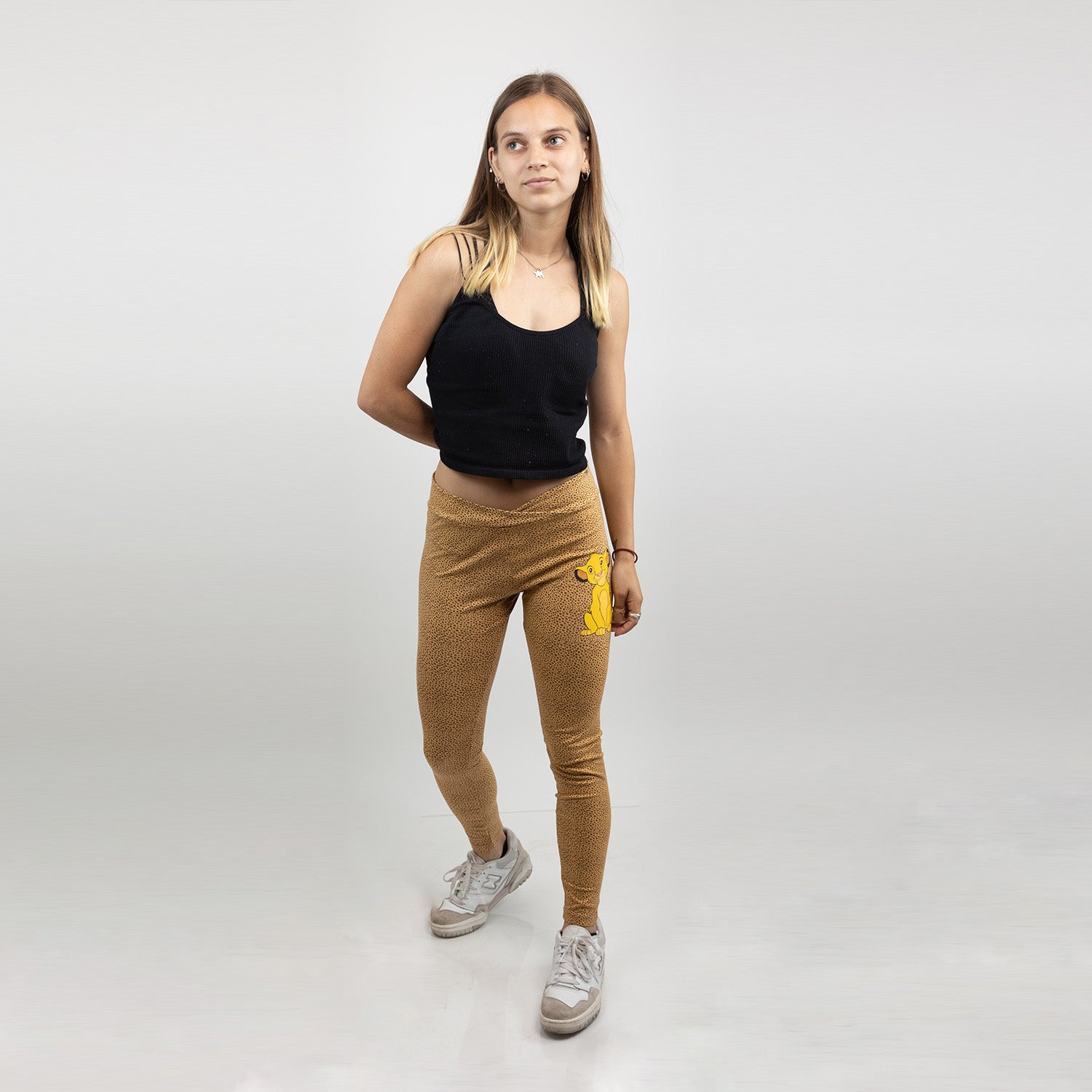 Calza Mujer Rey León Animal Print Cafe Disney