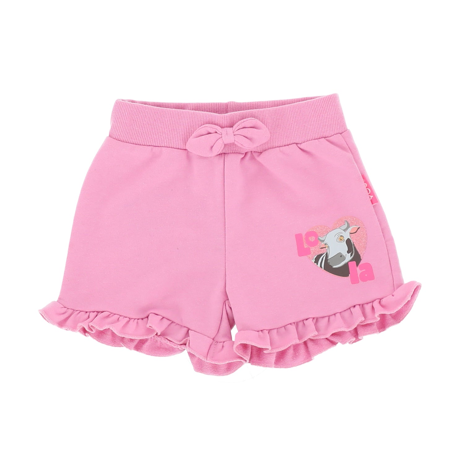 Short Niña Lola Rosado La Granja de Zenon