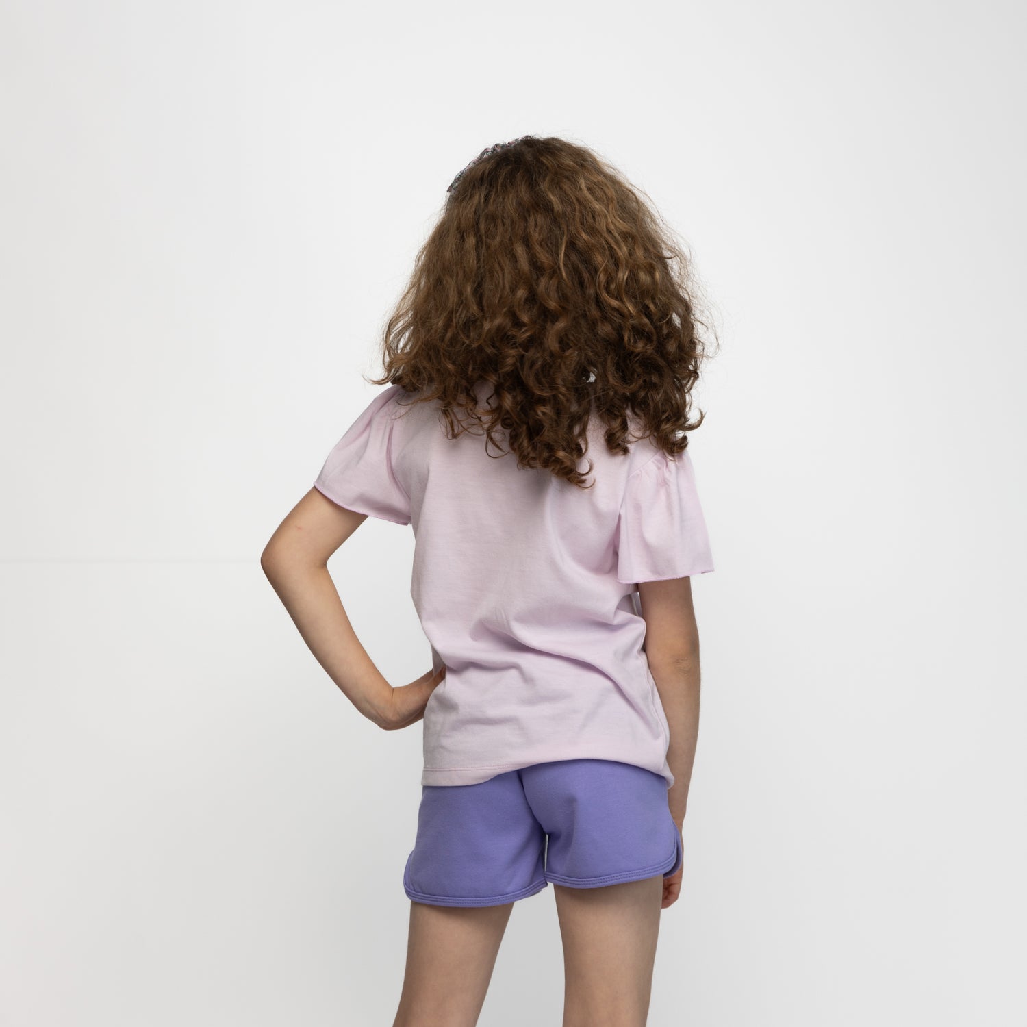 Short Niña Wish Asha Morado Disney