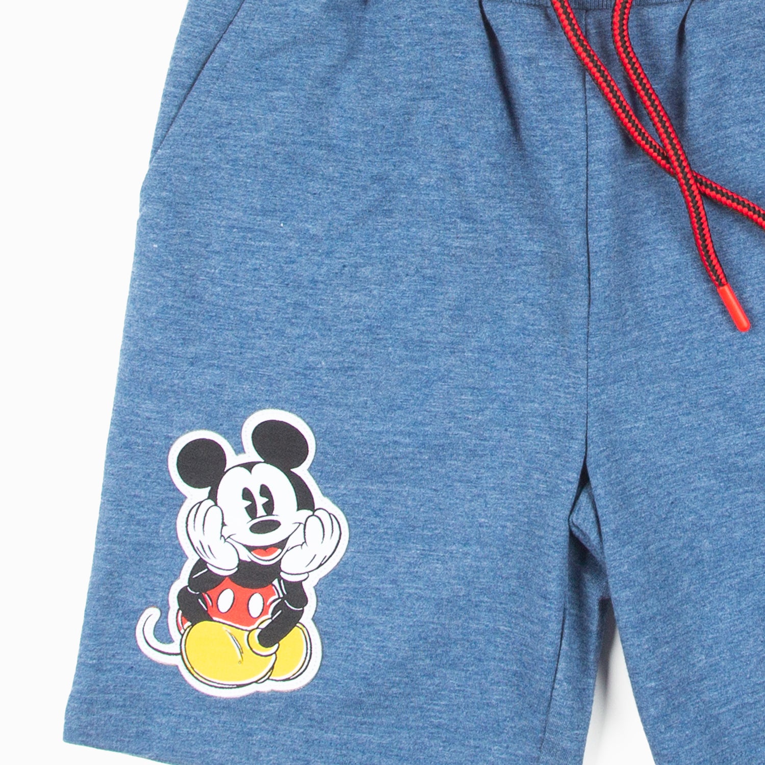 Short Niño Letra Mickey Azul Disney