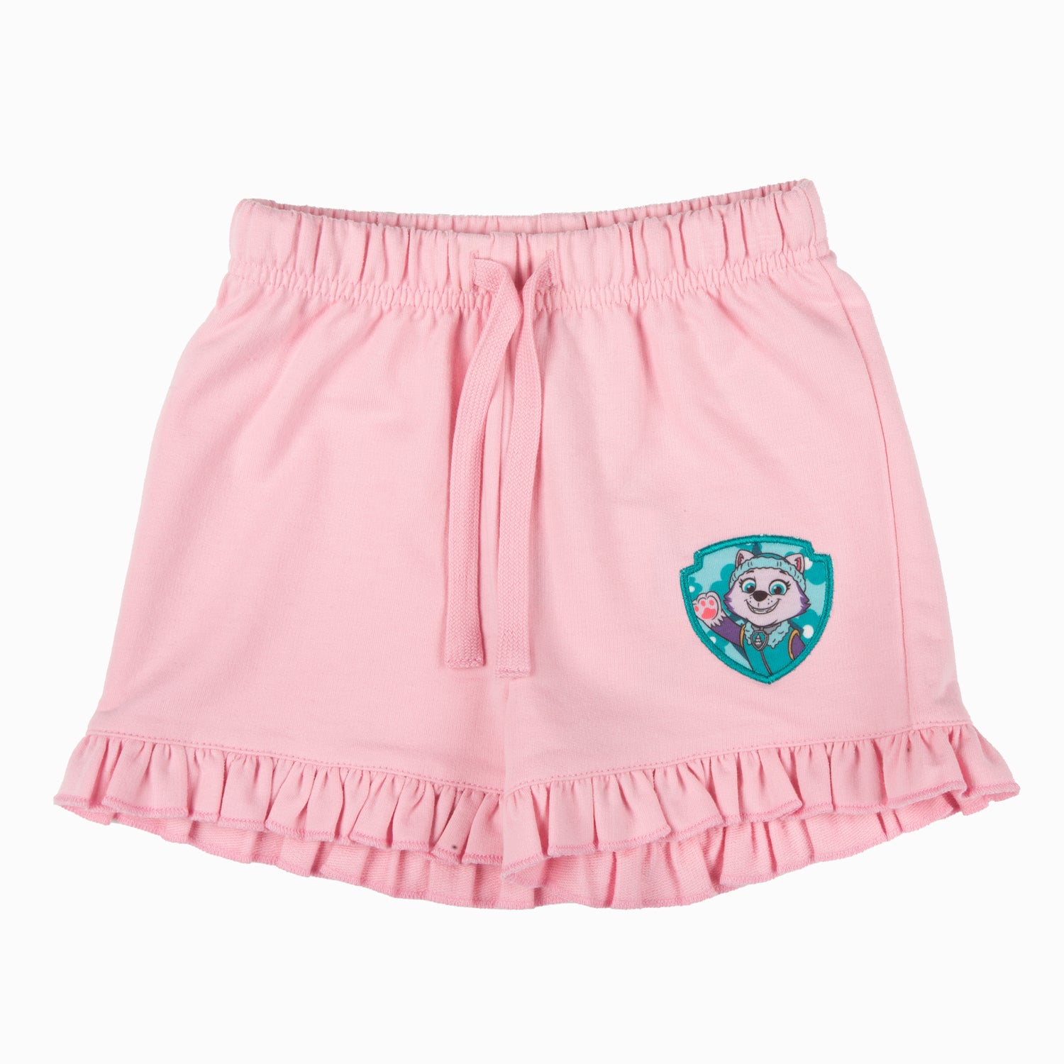 Short Niña Parche Everest Rosa Paw Patrol