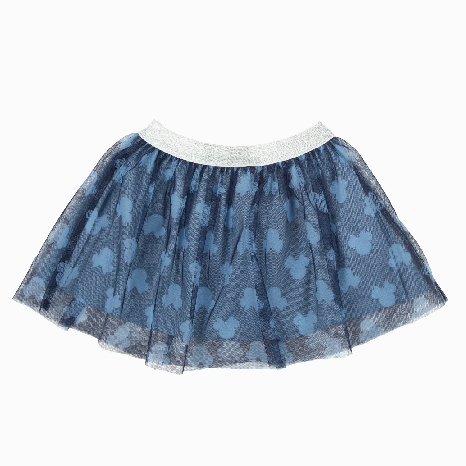 Falda Niña Contornos Tull Azul Disney