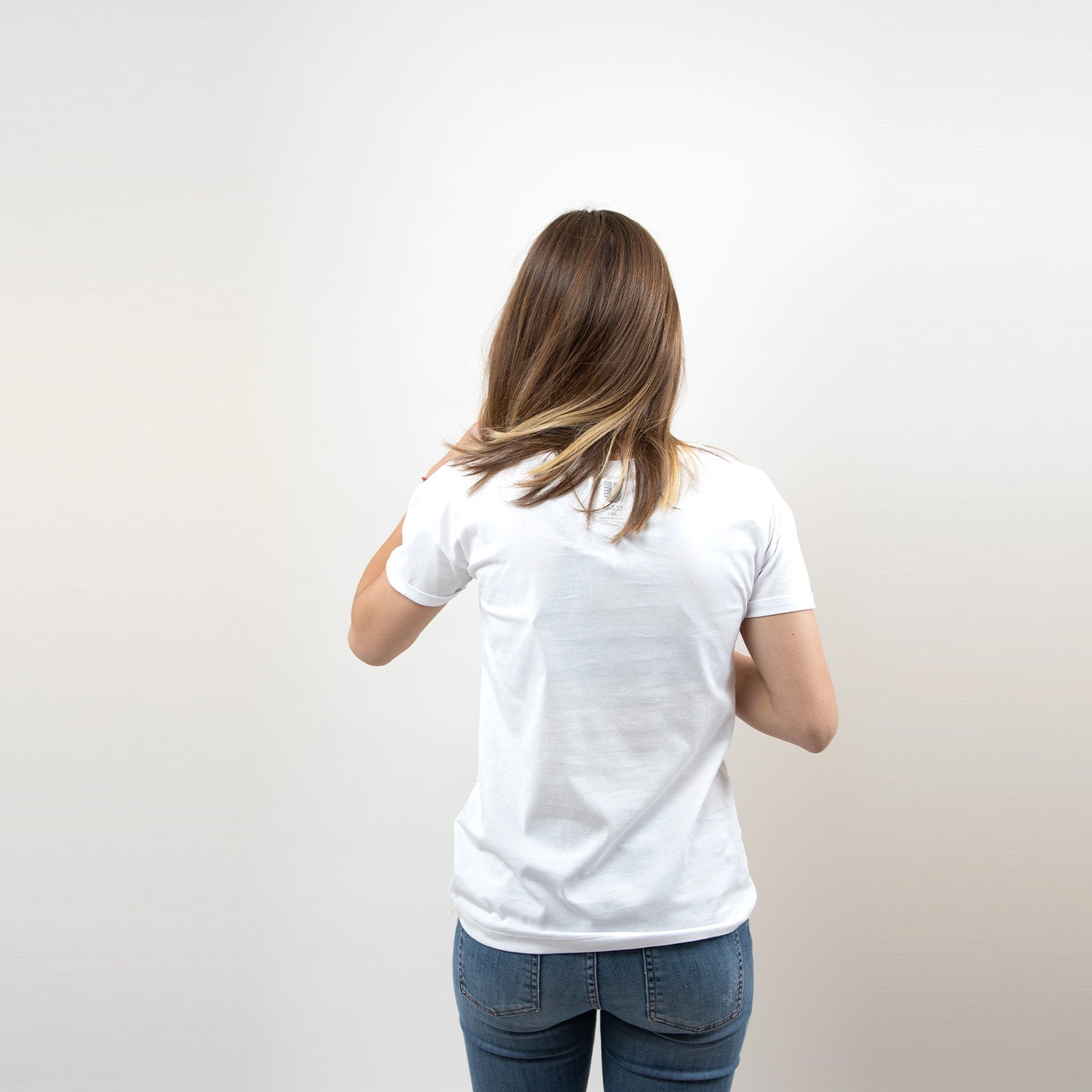 Polera Mujer Movie Blanco Flashdance