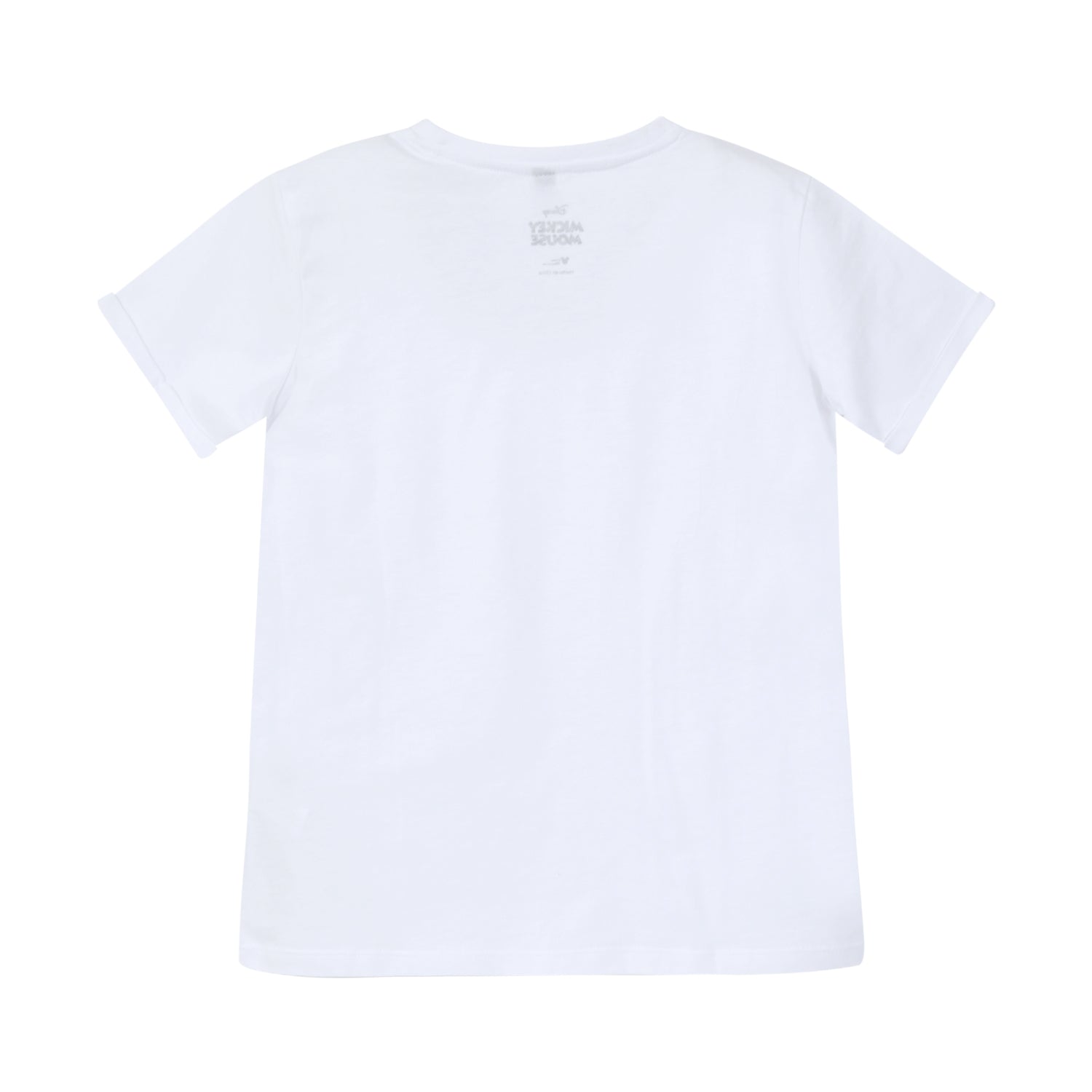 Polera Niña Mickey Get Ready Blanco Disney