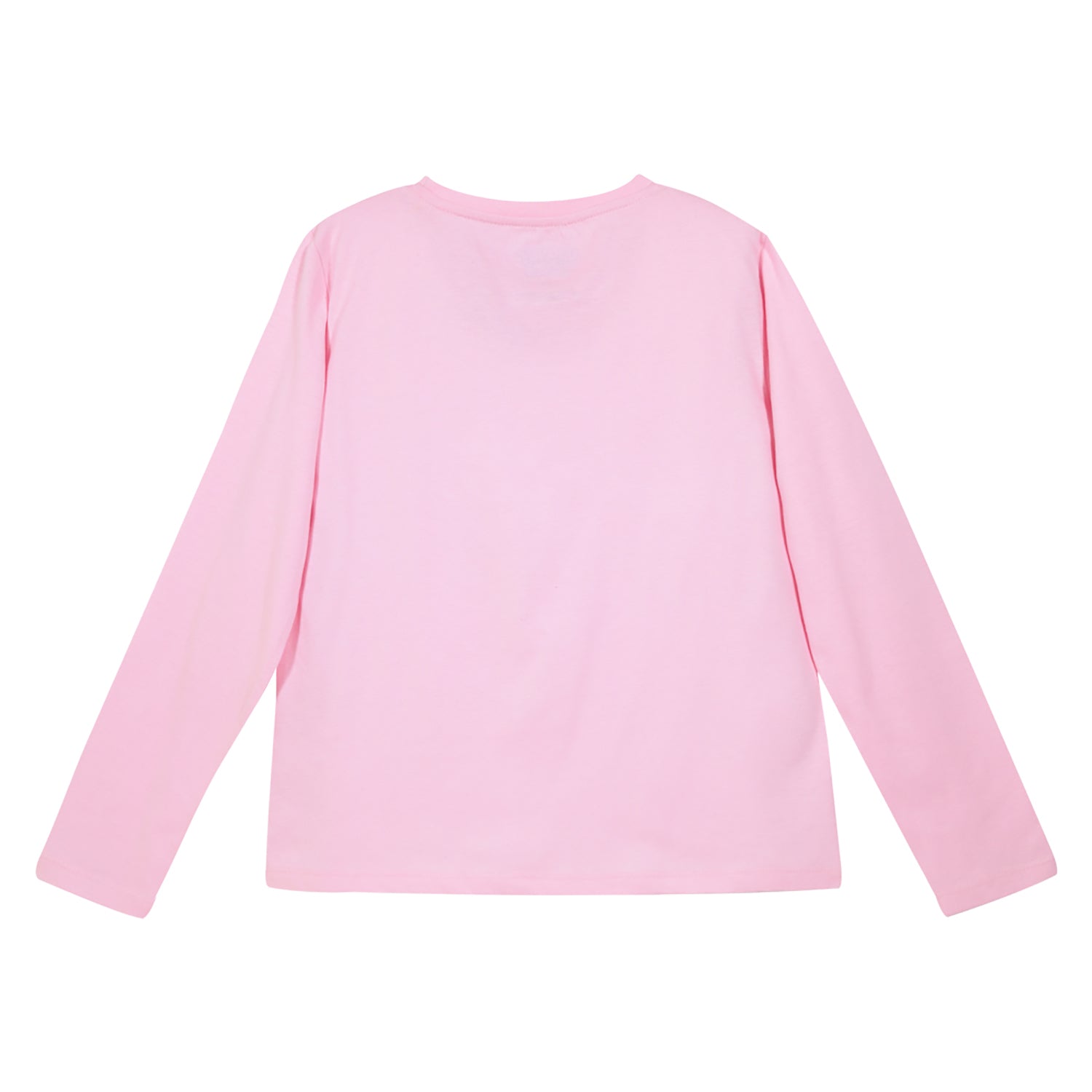 Polera Manga Larga Niña Angry Rosado Looney Tunes