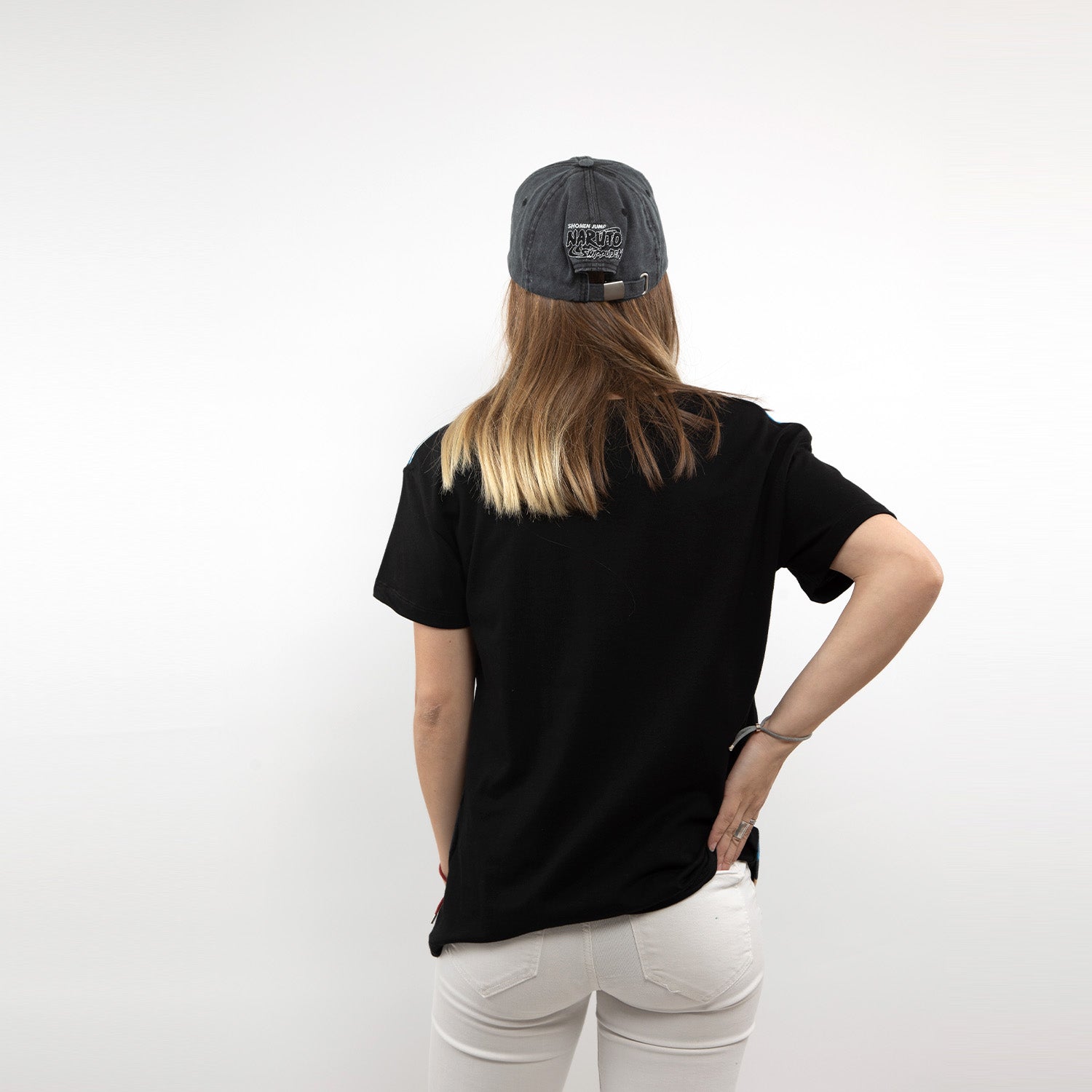 Polera Mujer Versus Negro Naruto