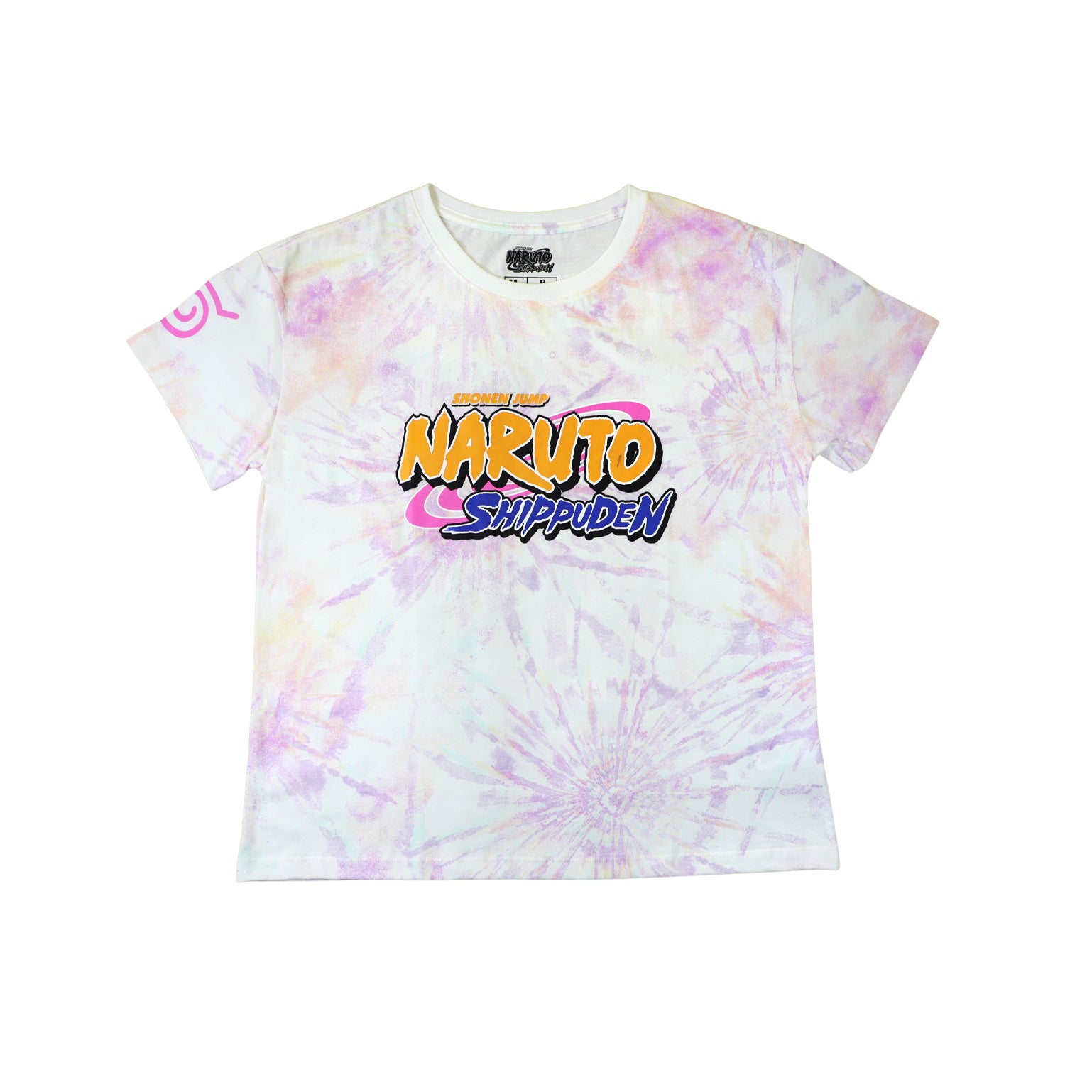 Polera Mujer Tie Dye Gris Naruto