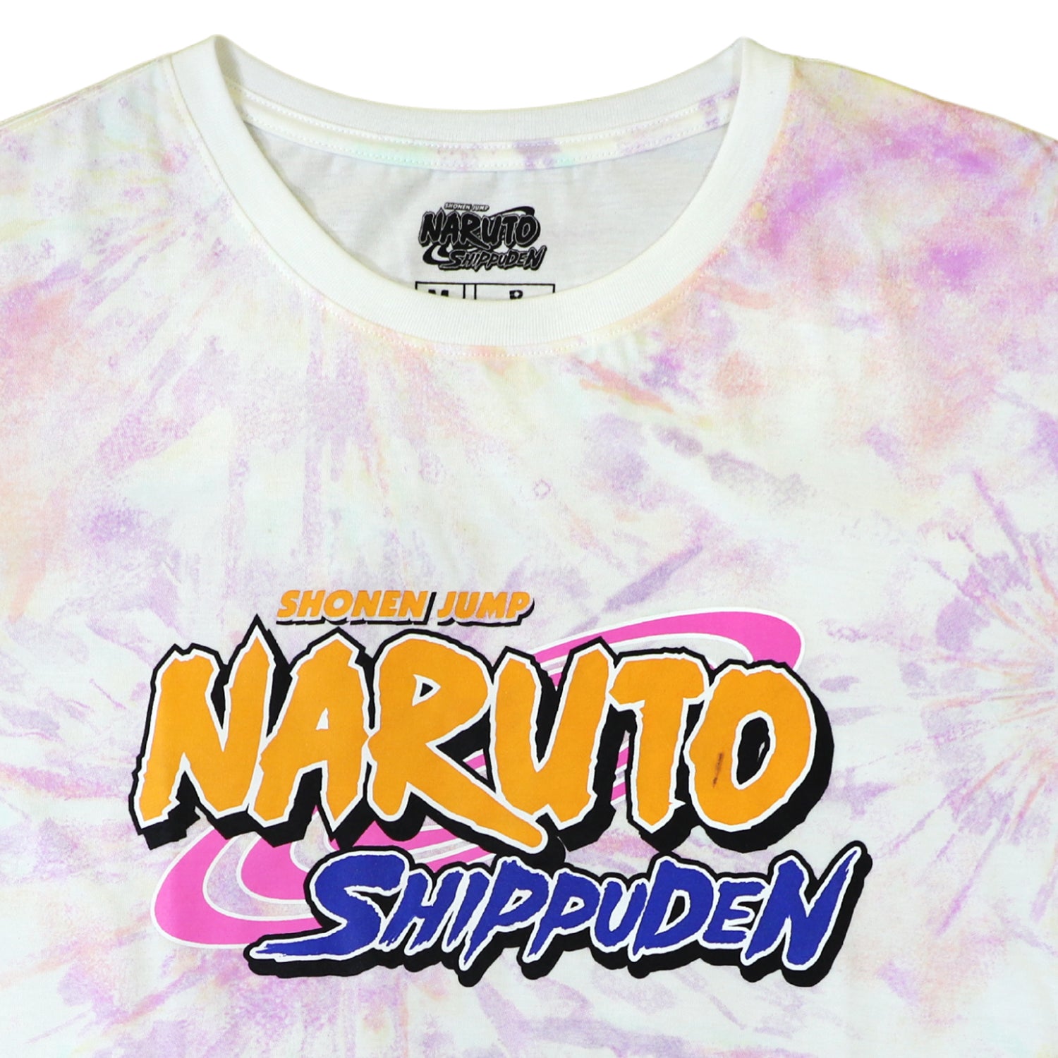 Polera Mujer Tie Dye Gris Naruto