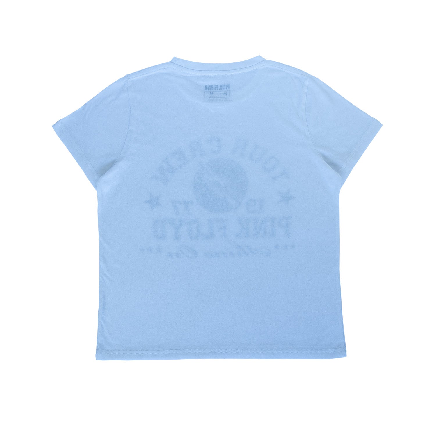 Polera Mujer Tour Crew Celeste Pink Floyd