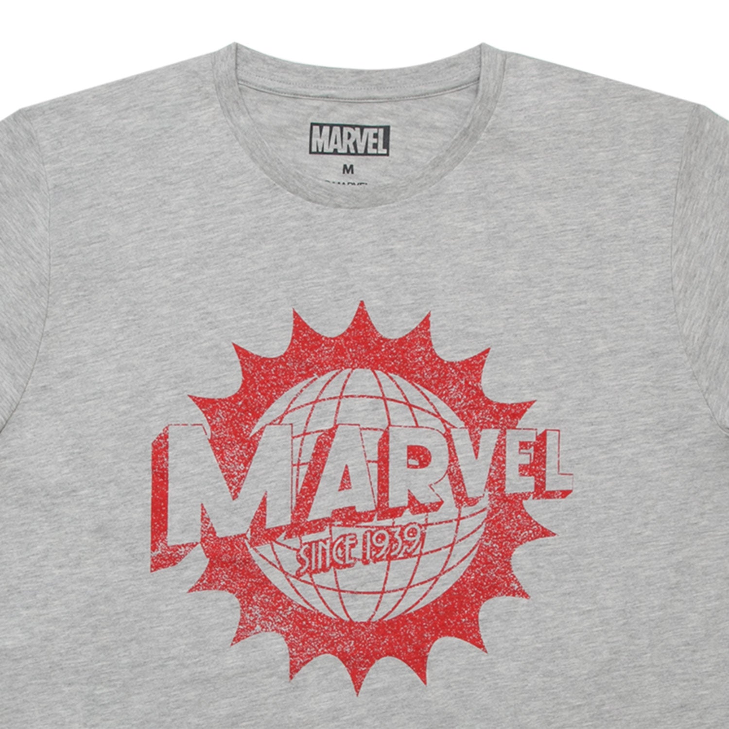 Polera Hombre Asombroso Gris Marvel