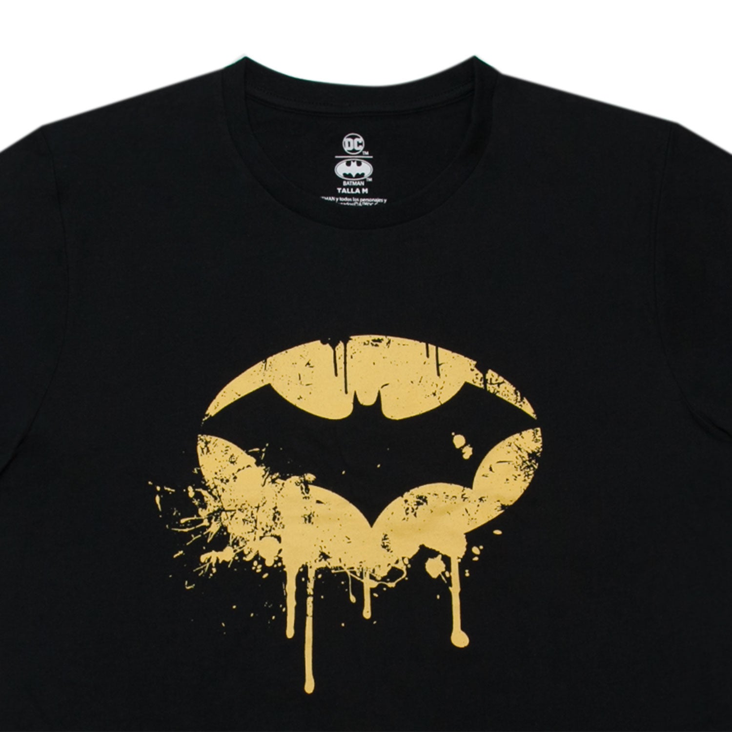Polera Hombre Batman Señal Urbana Negro DC Comics