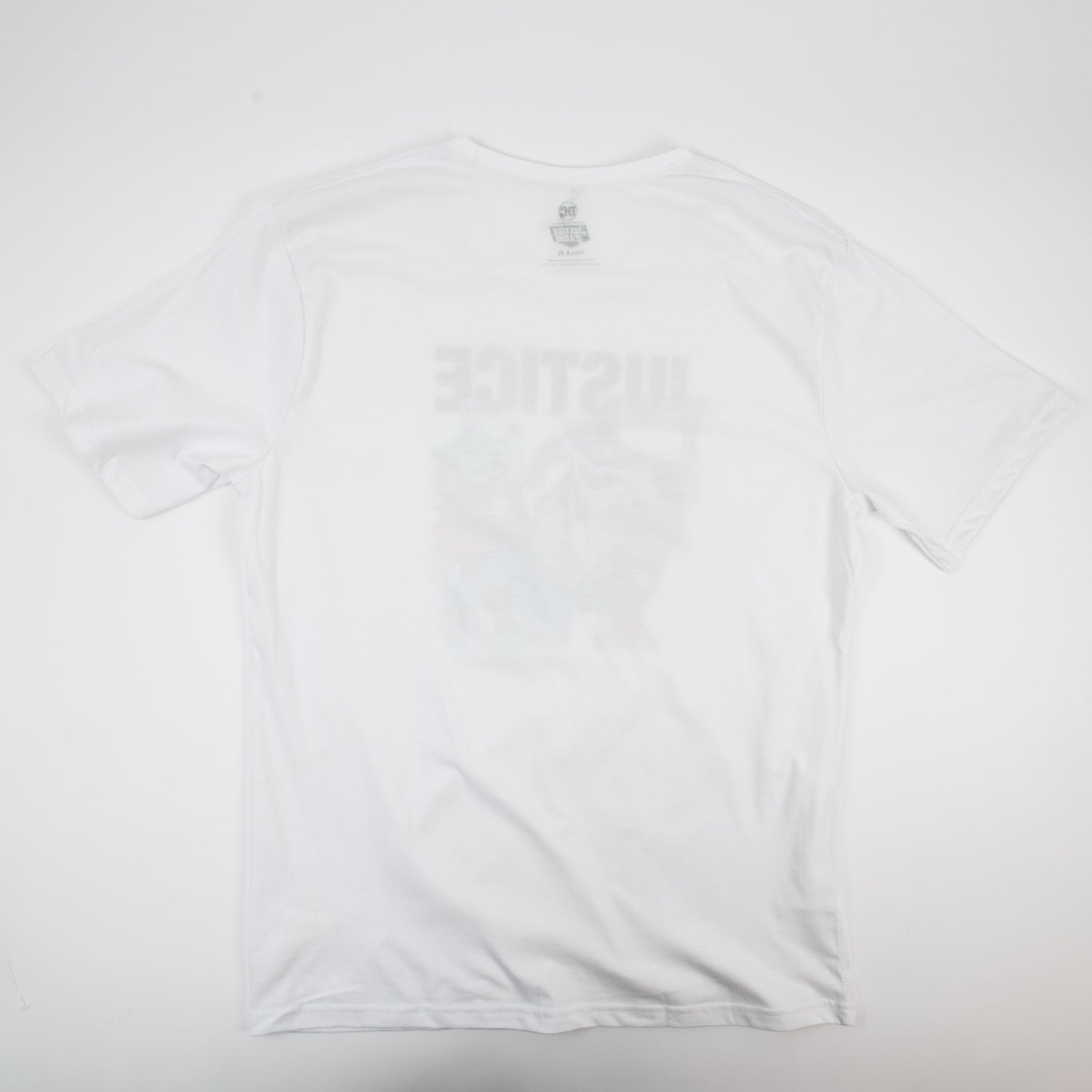 Polera Hombre Justice League Team Blanco DC Comics