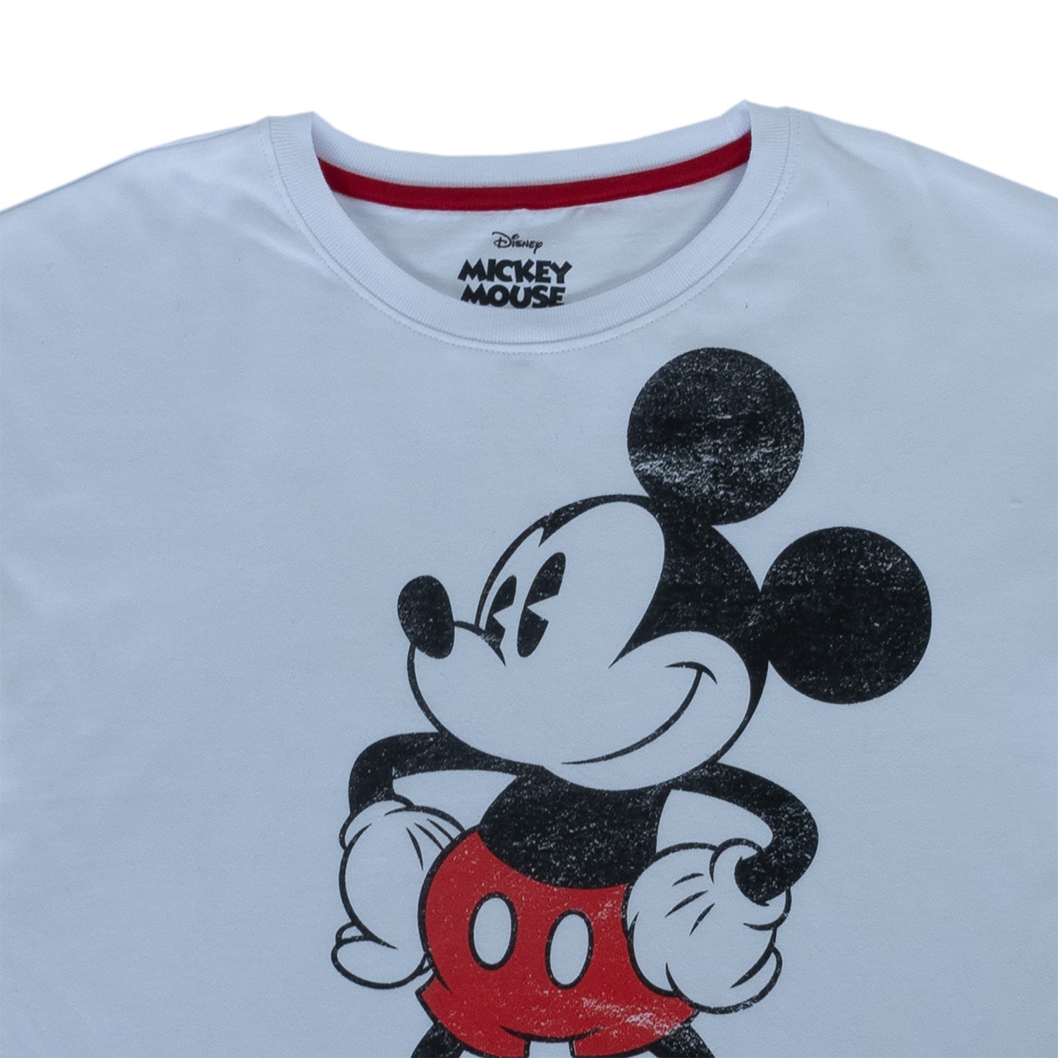 Polera Manga Larga Niña Mickey Solved Blanco Disney