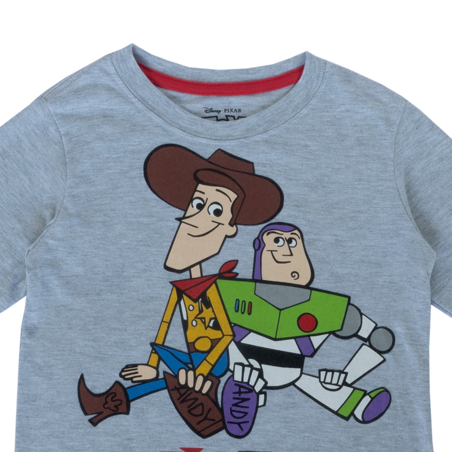 Polera Manga Larga Niño Toy Story Duo Gris Disney