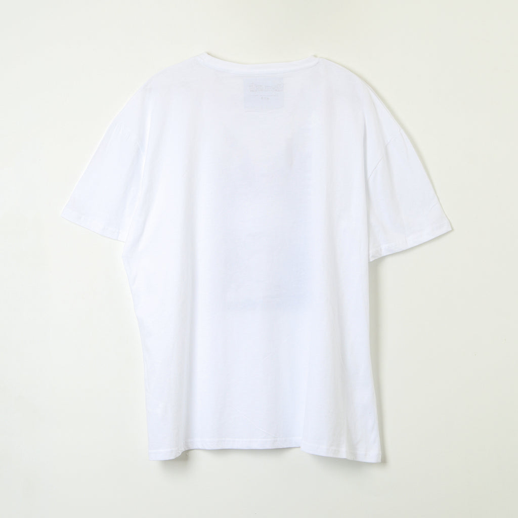 Polera Mujer Monocromatico Blanco Naruto