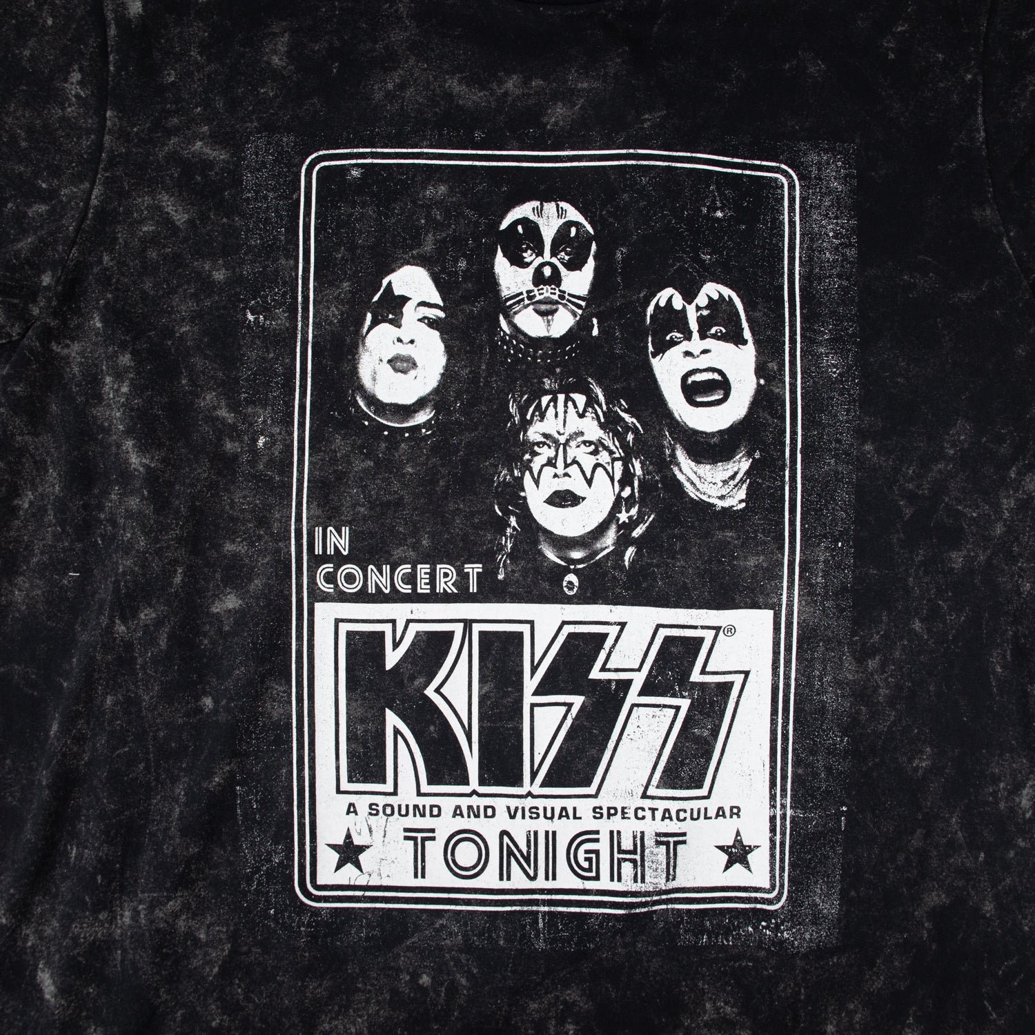 Polera Hombre In Concert Gris Oscuro Kiss