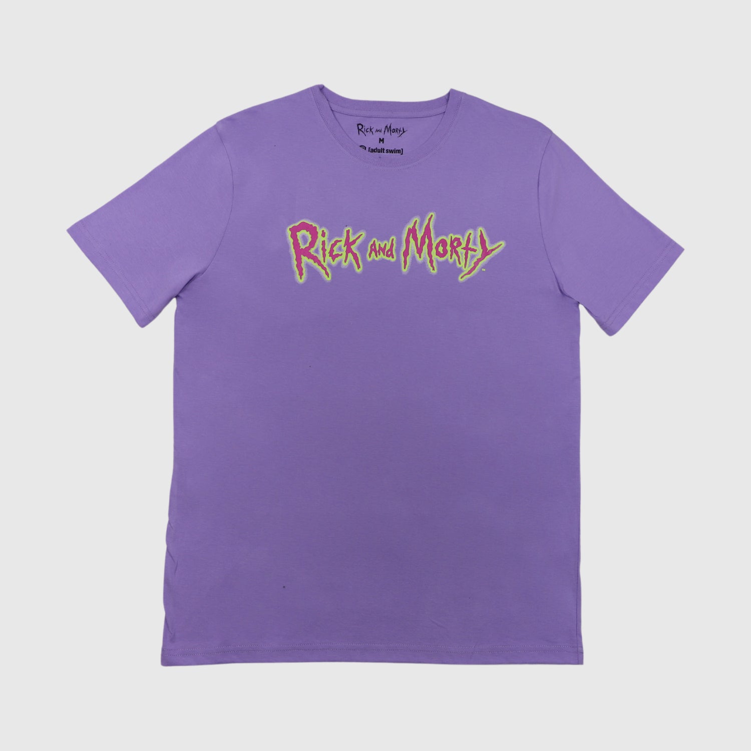 Polera Hombre Soft Morado Rick and Morty