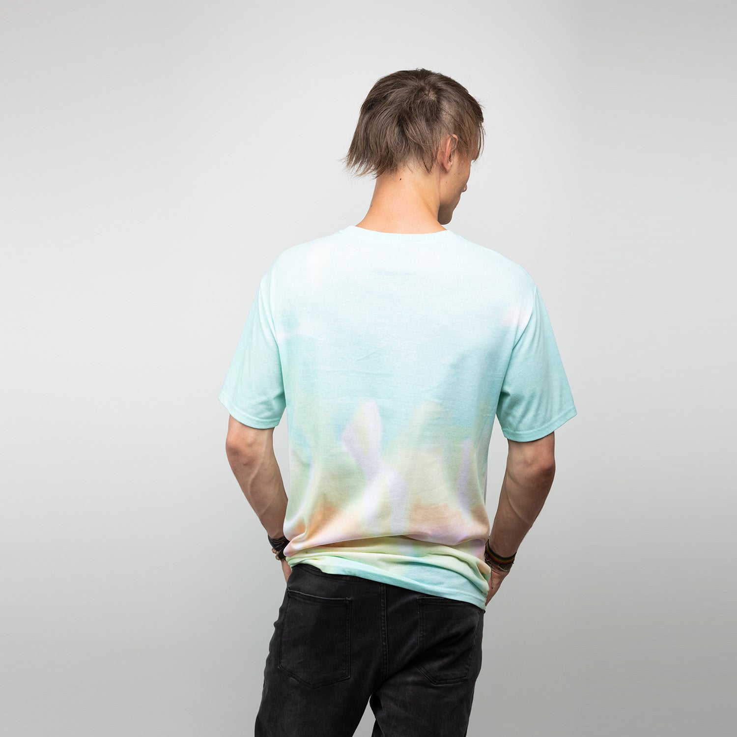 Polera Hombre Crazy Blanco Rick and Morty